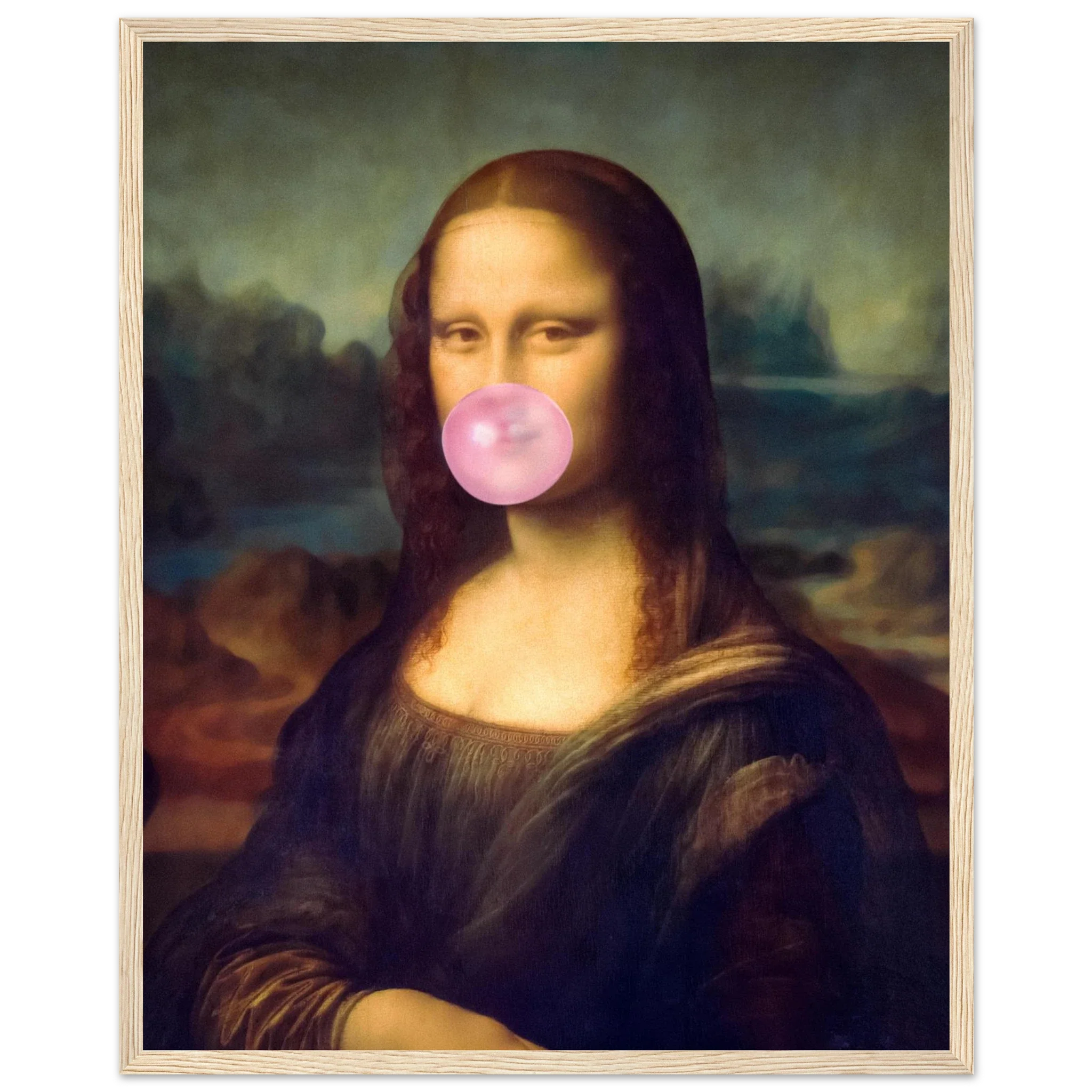 Mona Lisa Bubble Gum