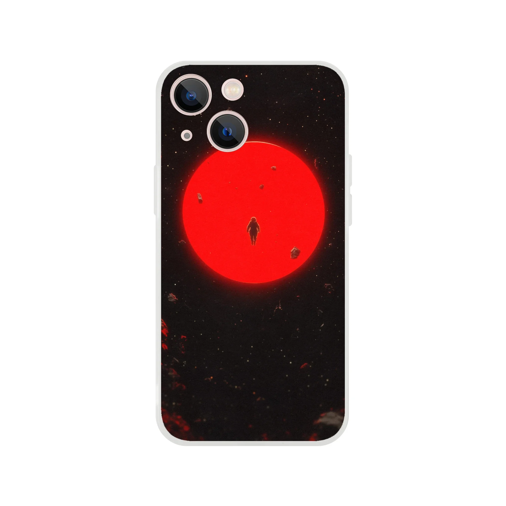 Red Moon iPhone Case