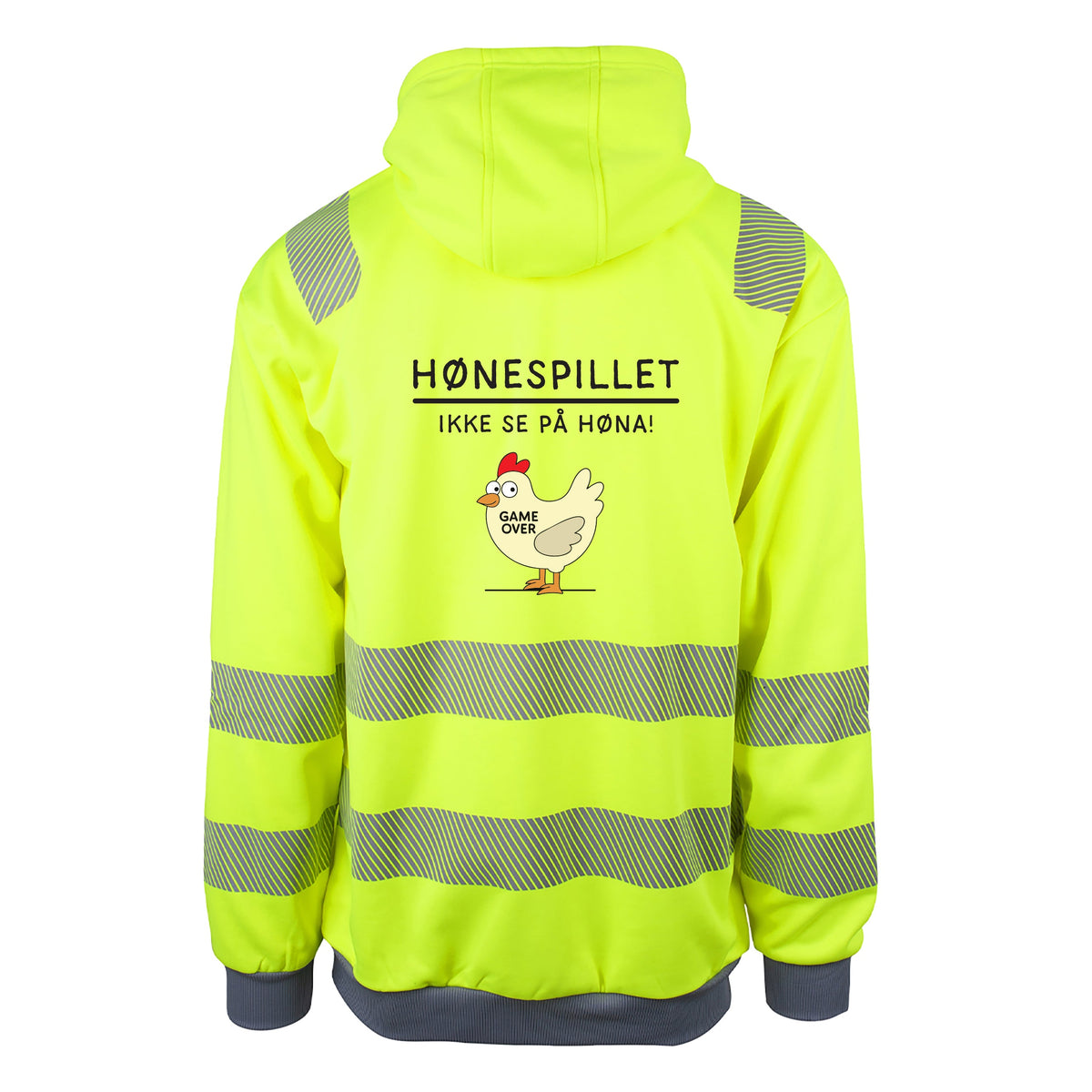 Hønespillet - reflekshoodie