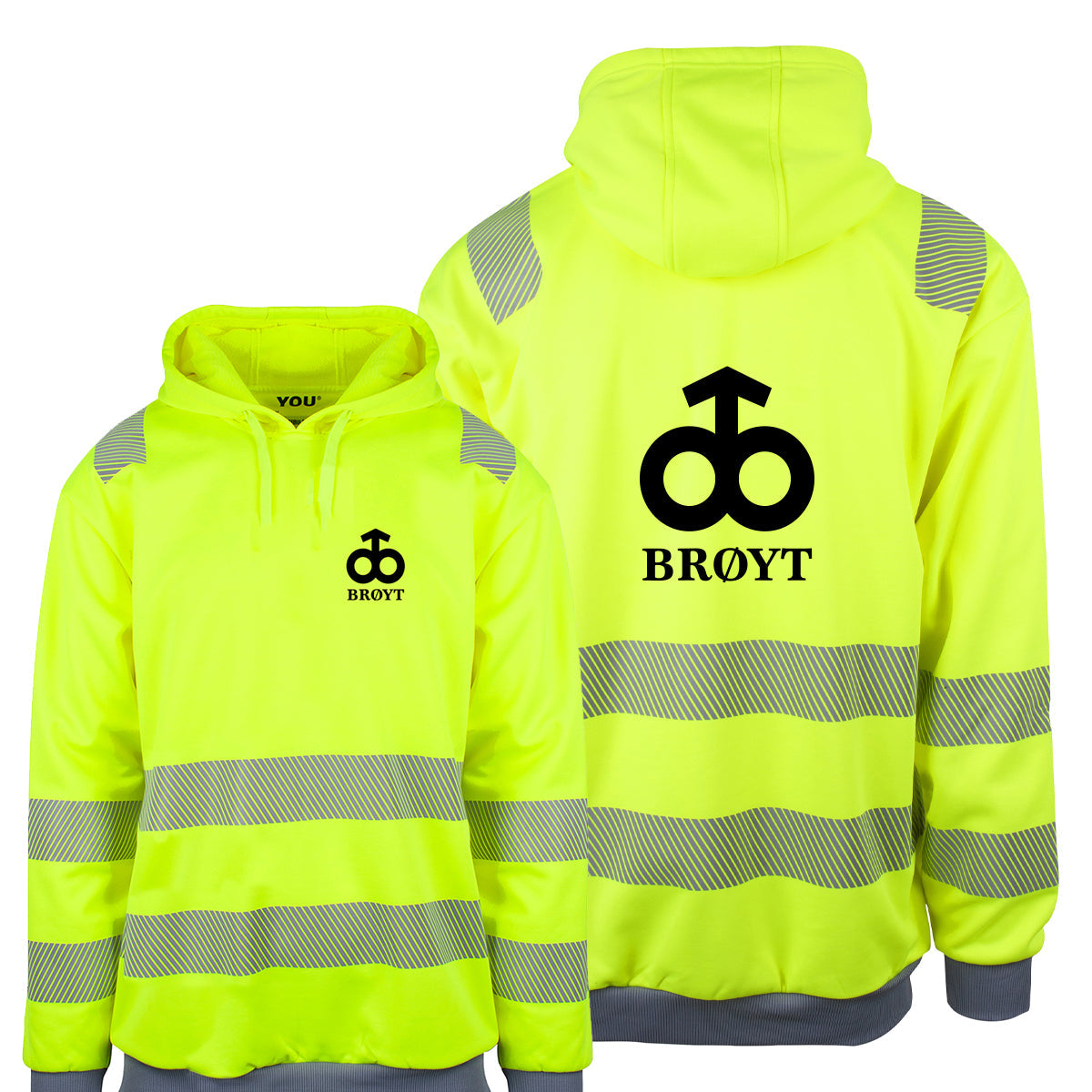 Brøyt Classic - Reflexhoodie
