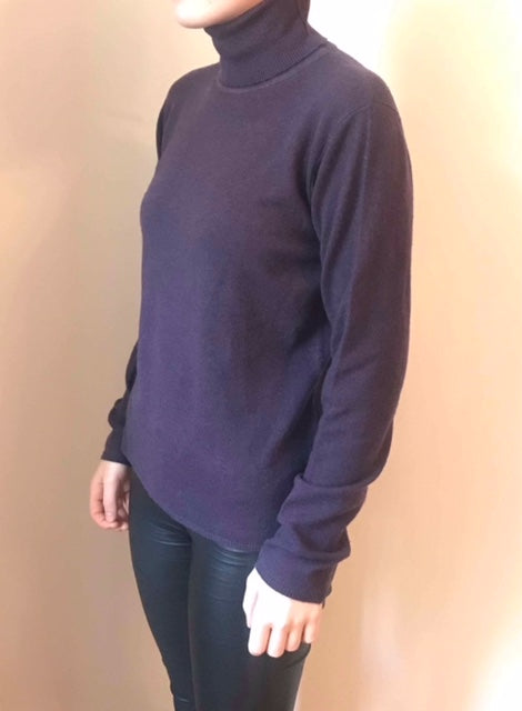 Cashmere Jackie turtleneck black