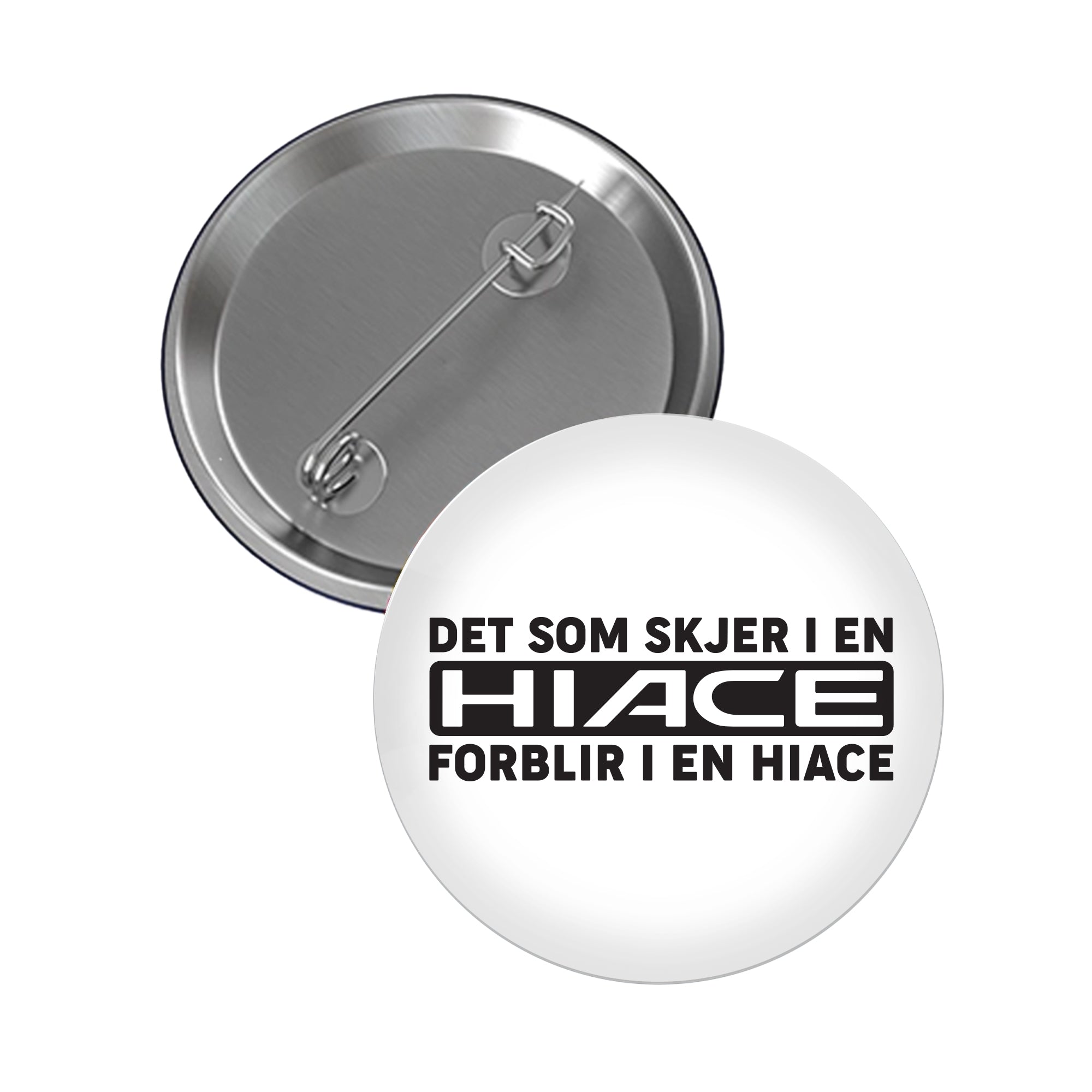 Det som skjer i en Hiace - Button