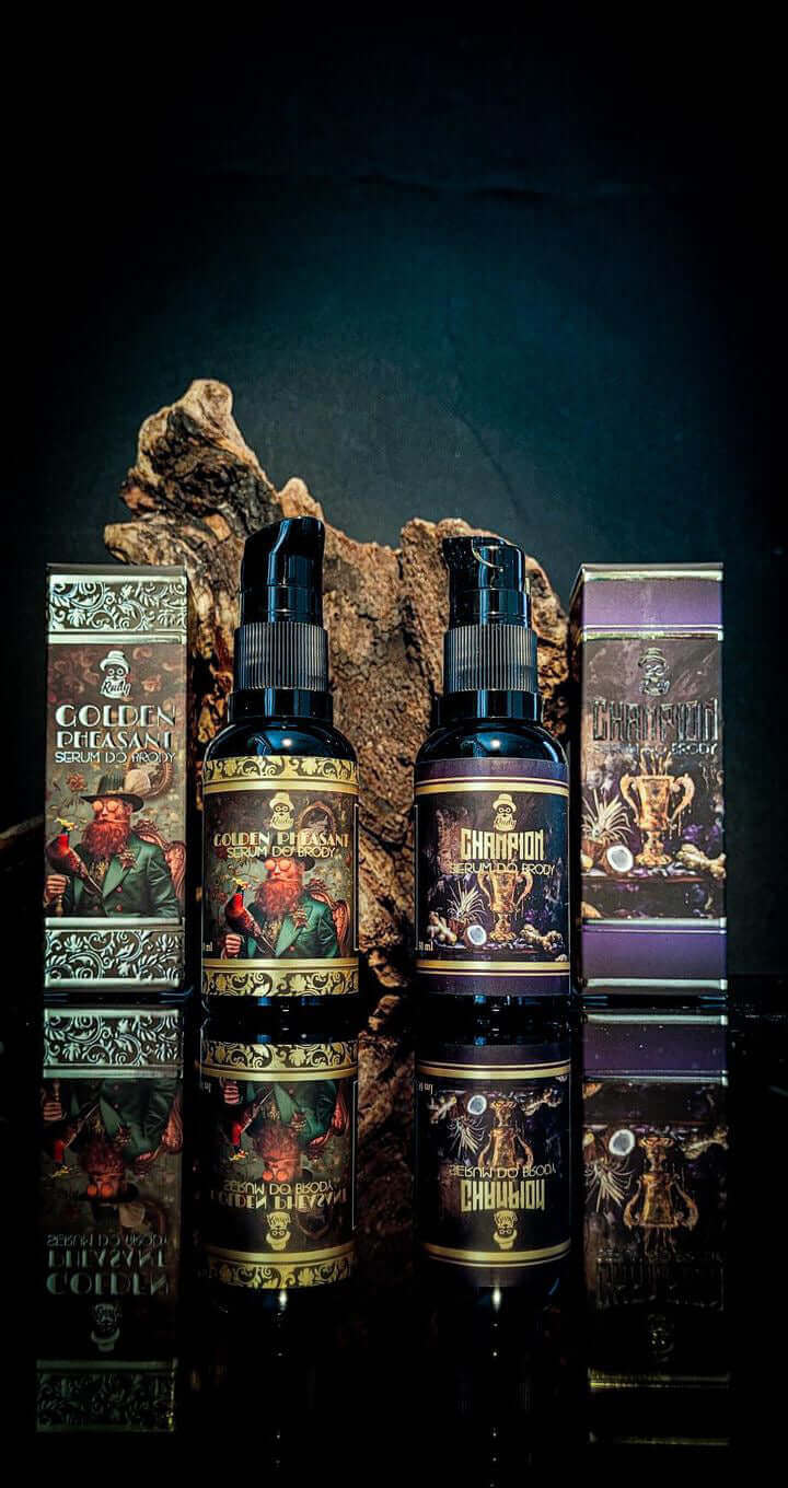 Golden Pheasant – Luksuriøst Skjeggserum for Menn med Stil