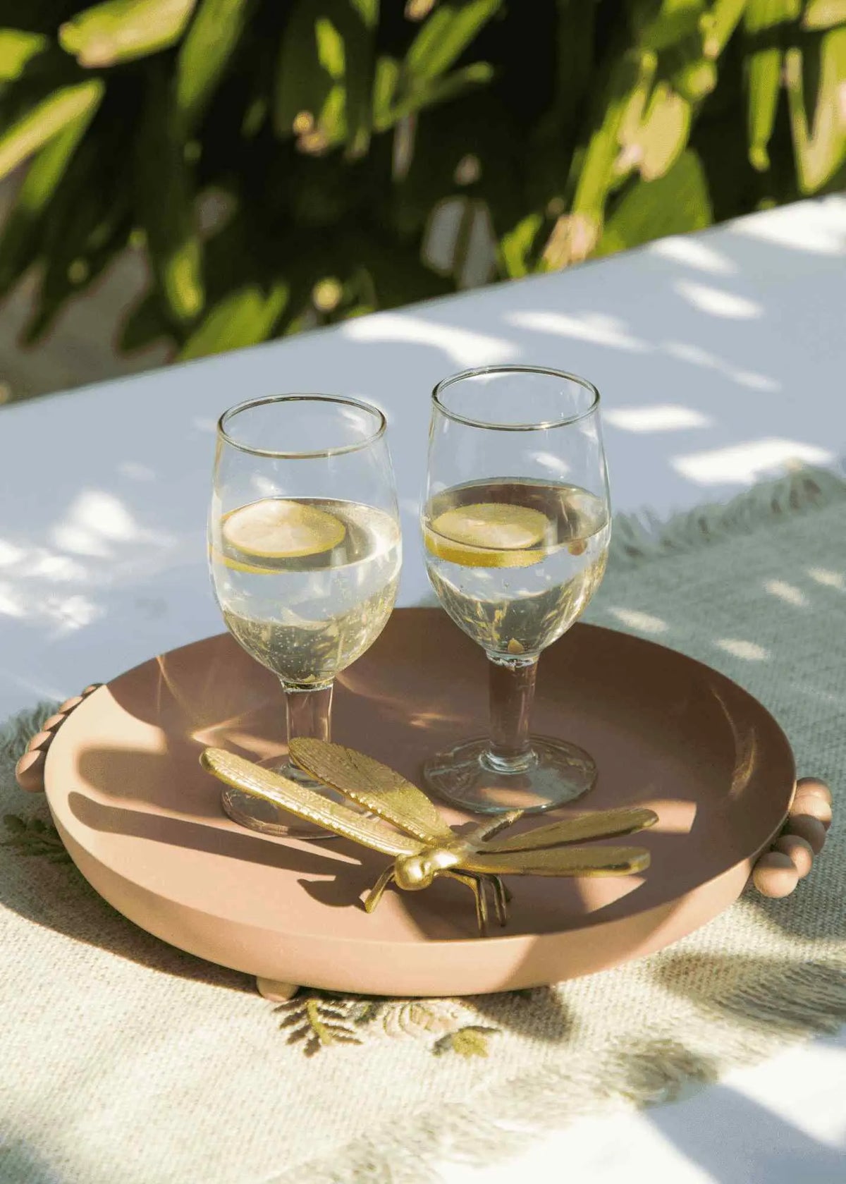 Elan Powder-Coated Iron Trays | Minimalist Decorative Tray