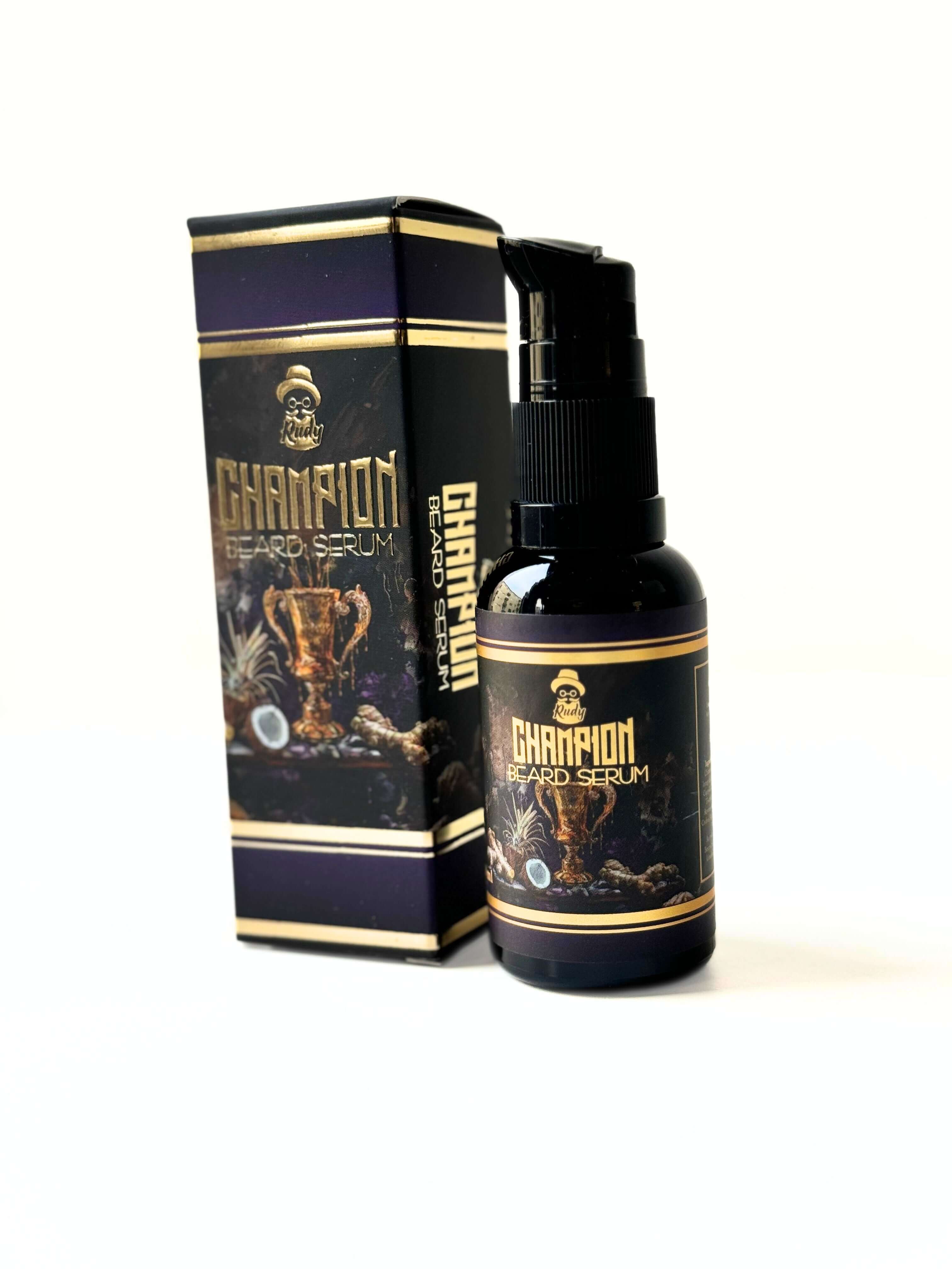 Champion – Luksuriøst Skjeggserum for Ekte Mestere