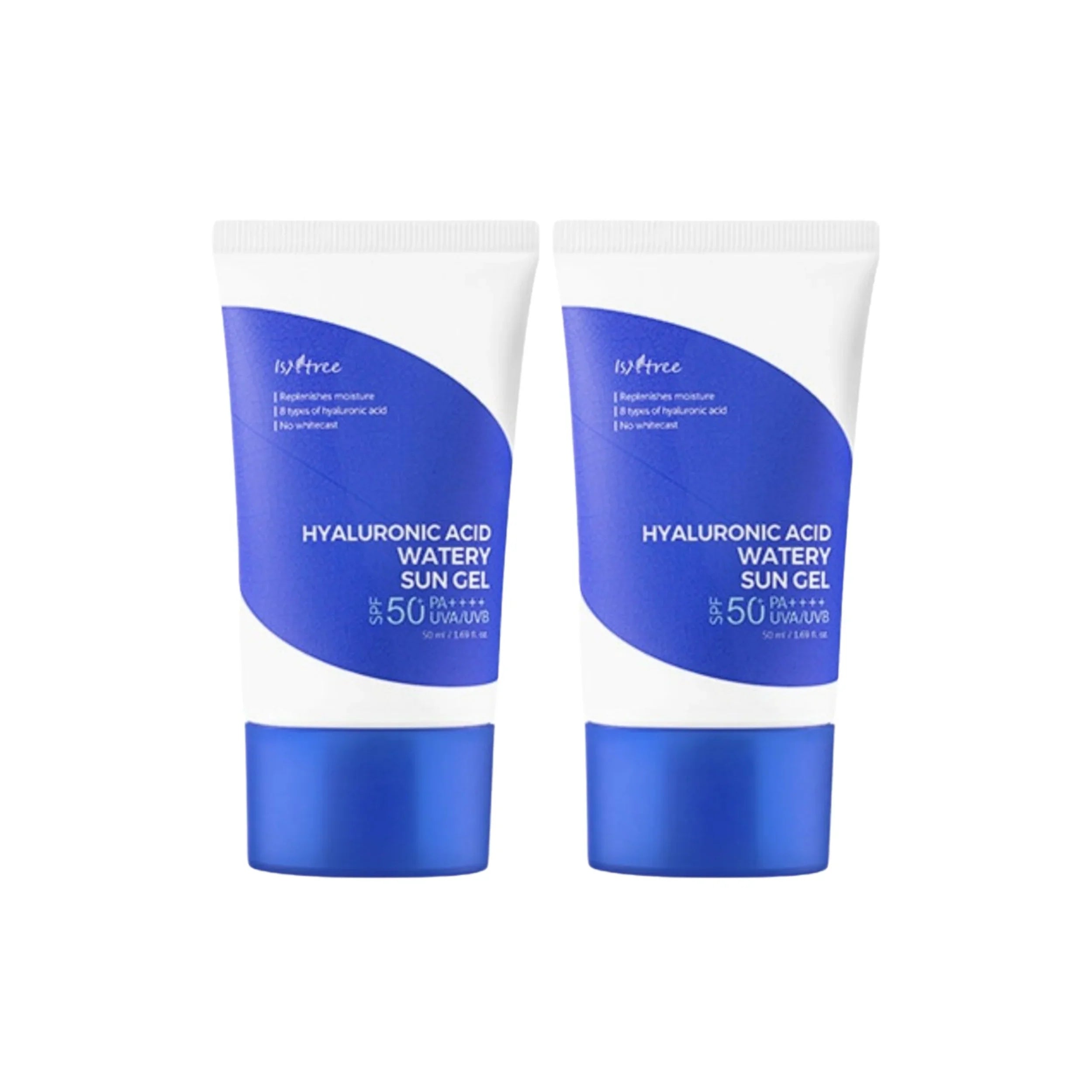 Hyaluronic Acid Watery Sun Gel SPF50+ 50ml (2 stk)