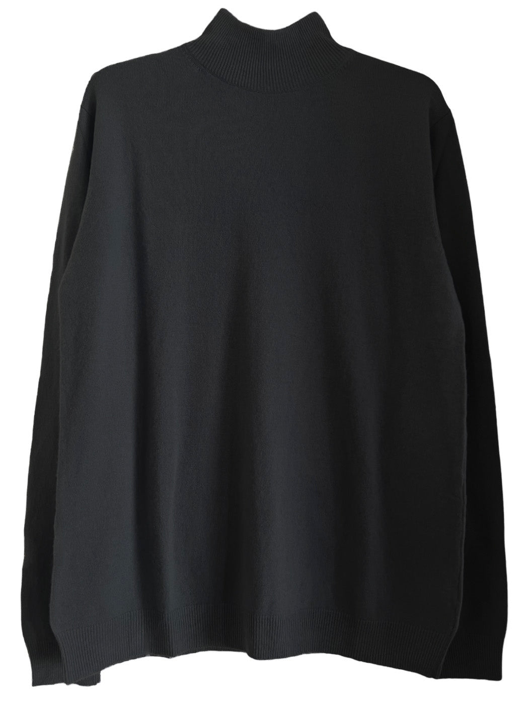 Men´s cashmere mock neck sweater grey