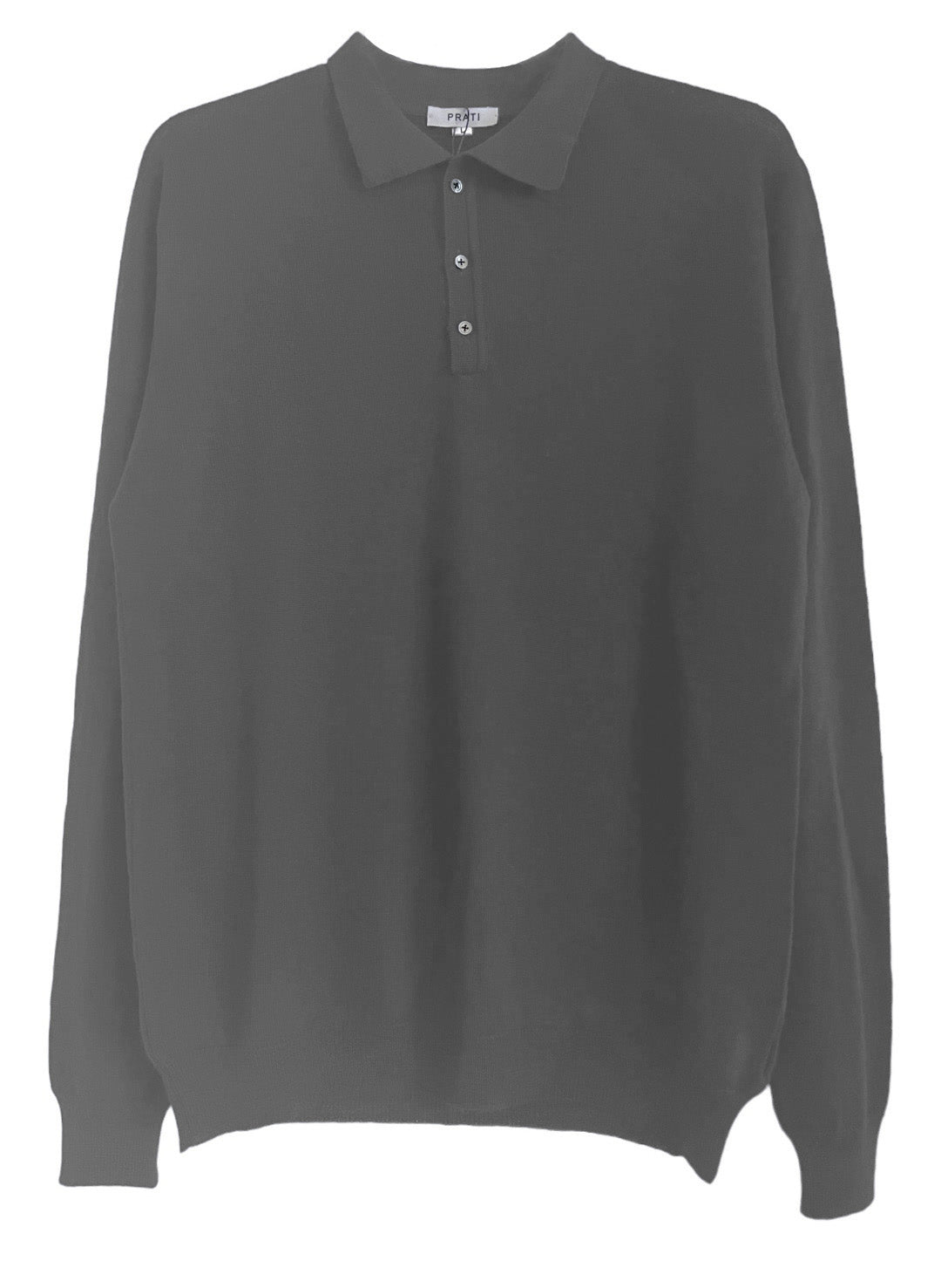 Men´s cashmere silk button down sweater navy