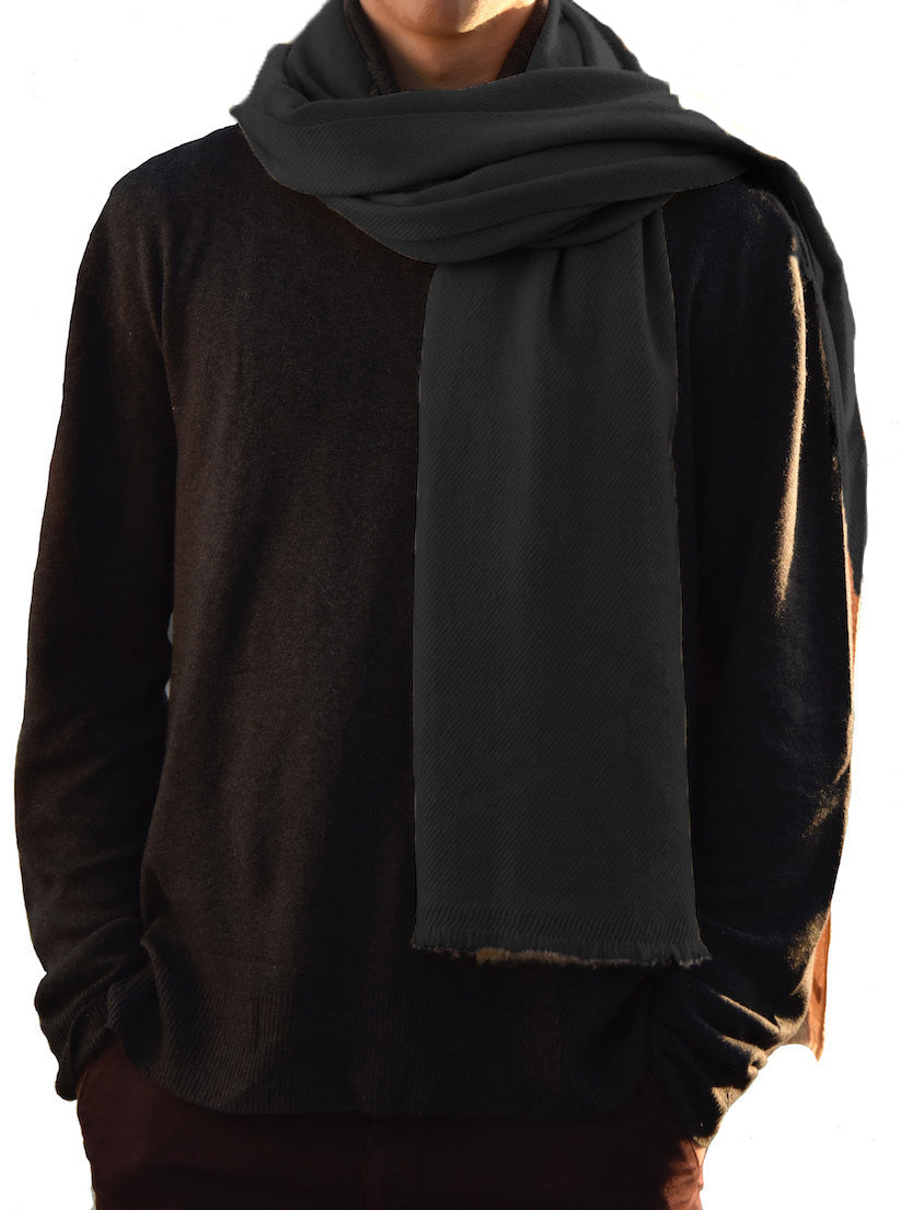 The Havana scarf 2 ply taupe