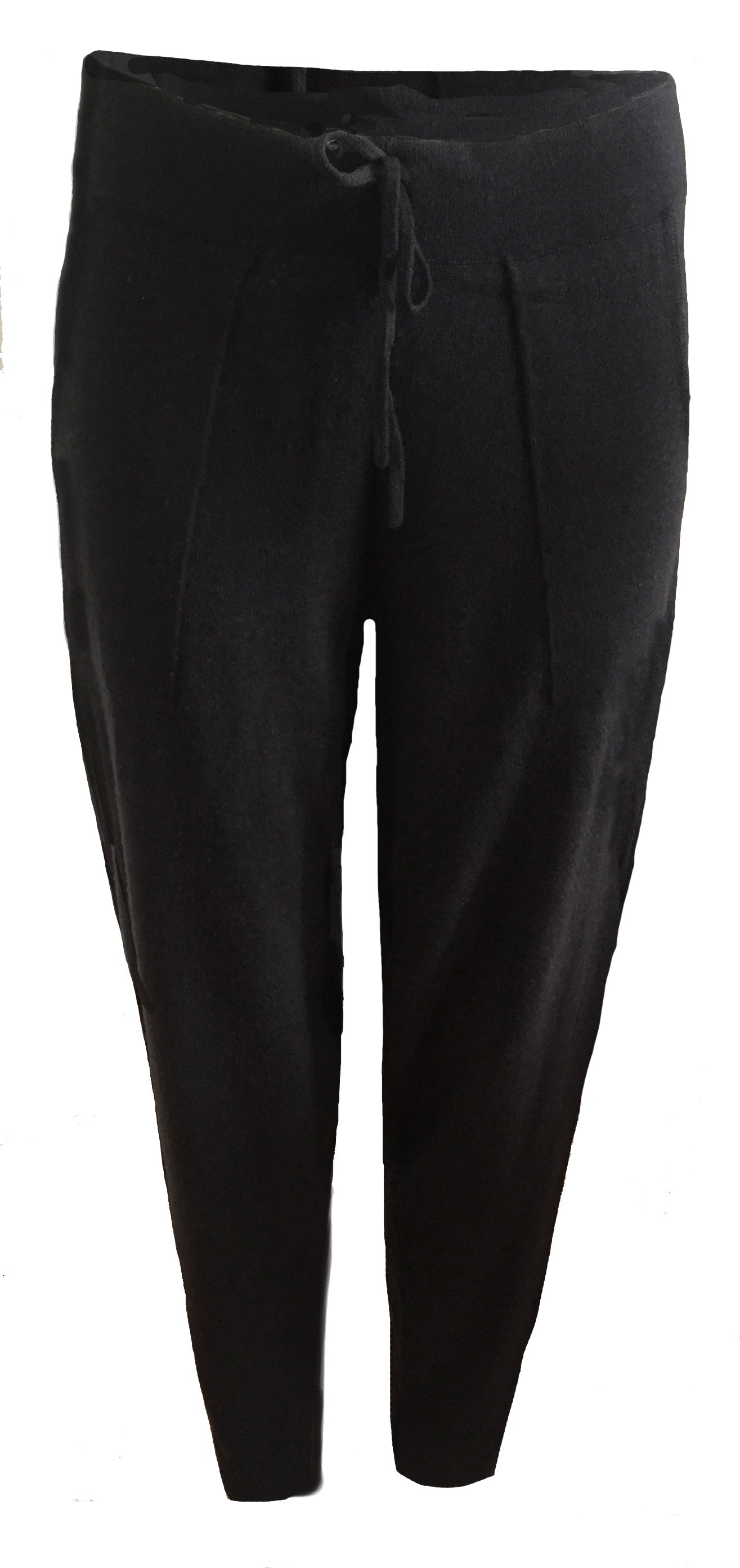 Cashmere jogger black