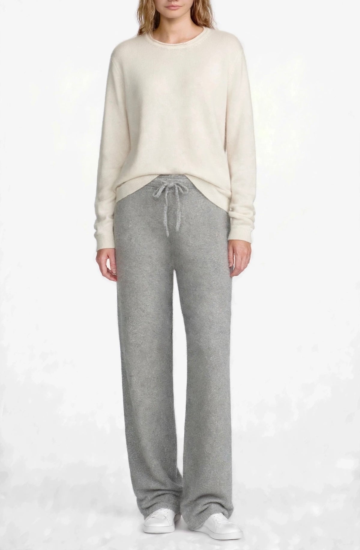 Cashmere Silk roll neck sweater