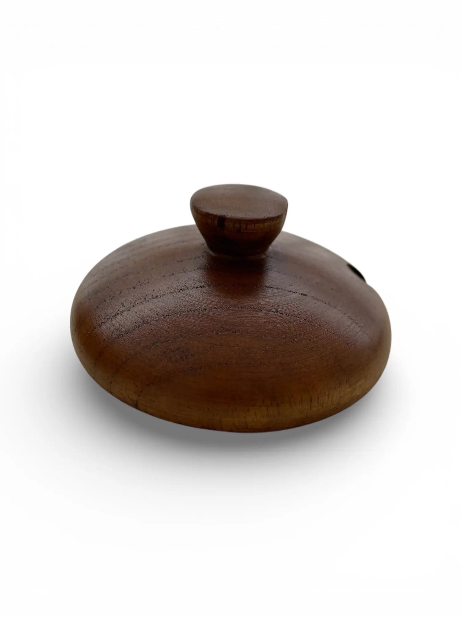 🌿 Salt- og Krydder krukke i Tre – Med Lokk og Skje! 🌿