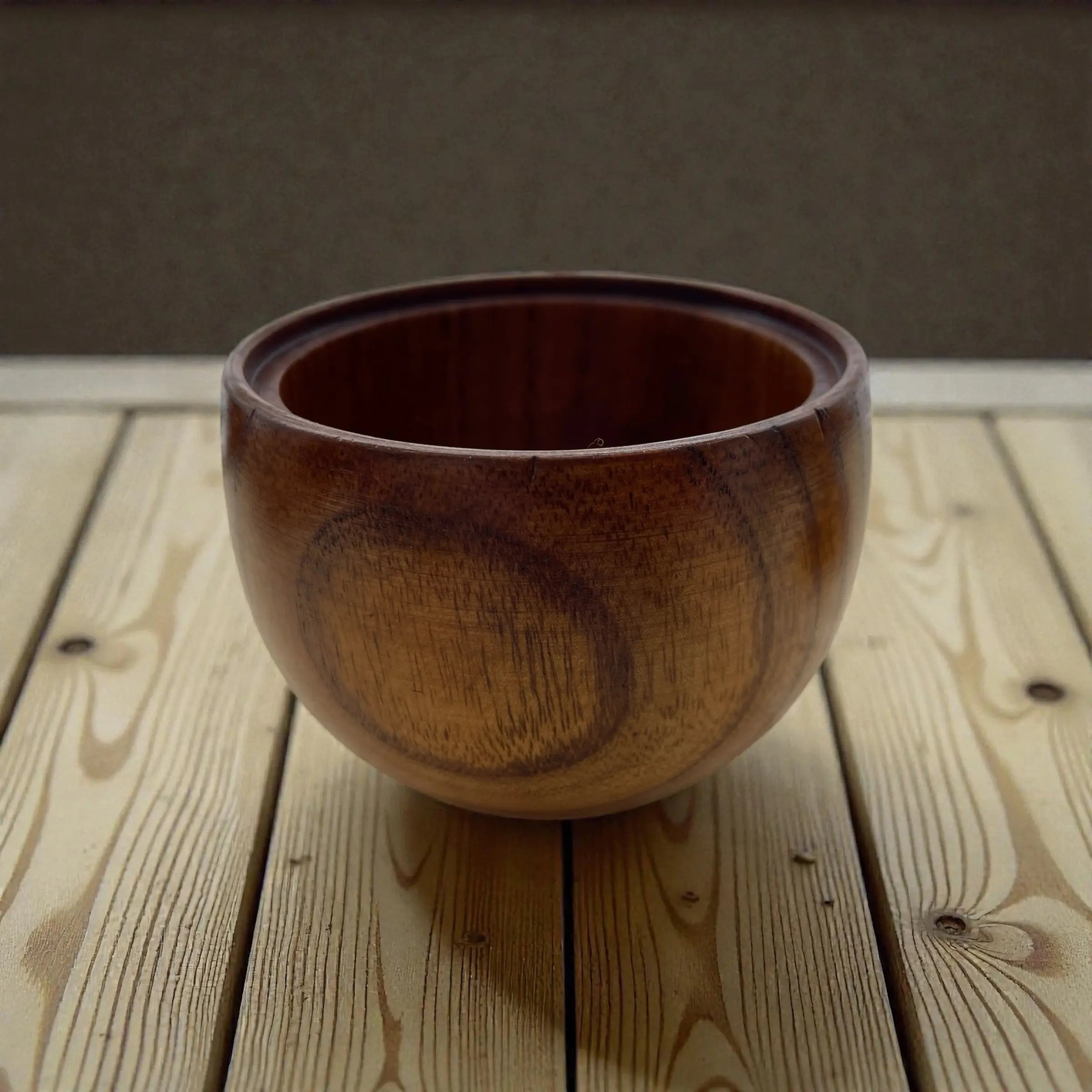 🌿 Salt- og Krydder krukke i Tre – Med Lokk og Skje! 🌿