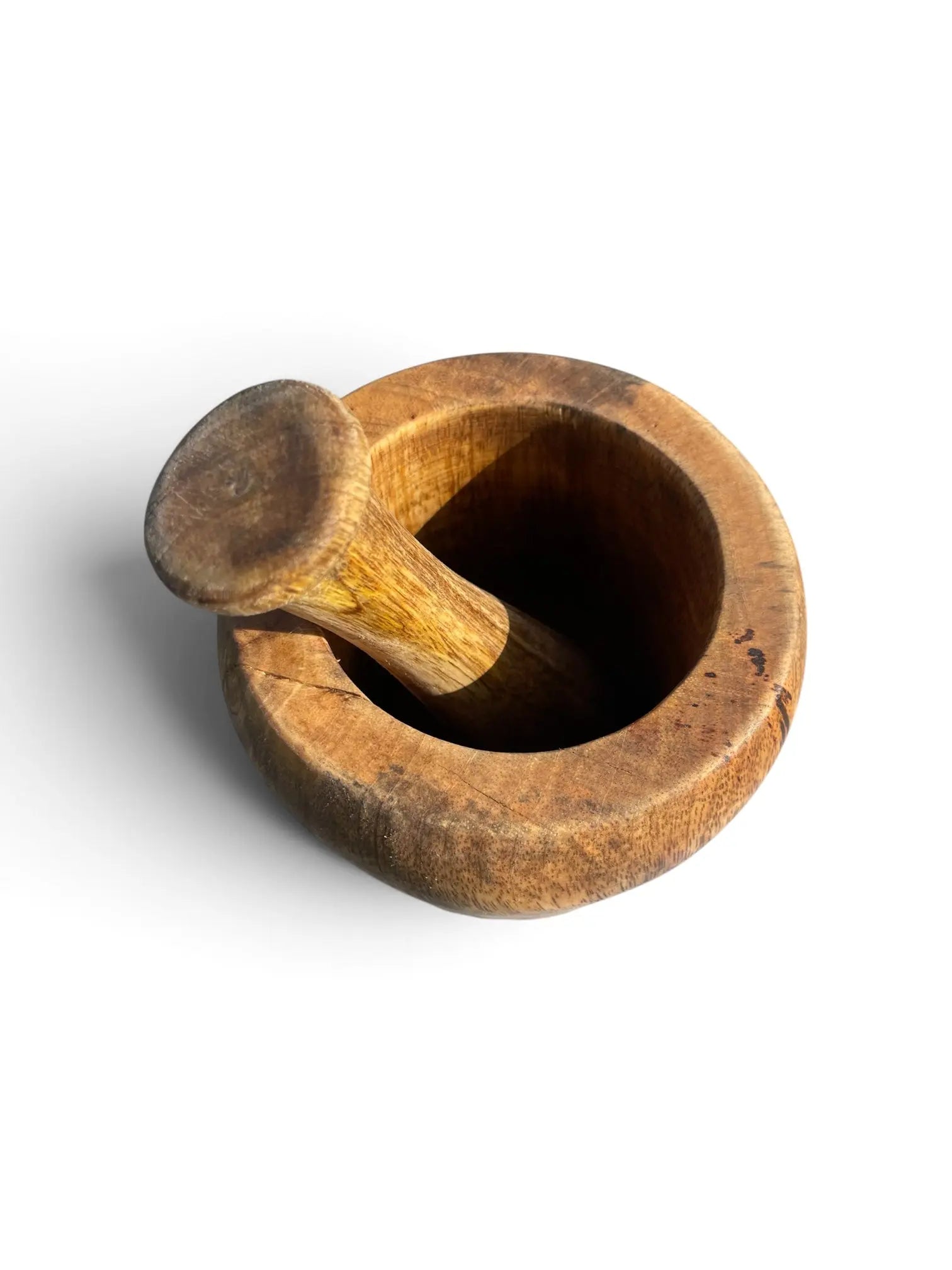 Morter i Mangotre Ø11 cm med pistill