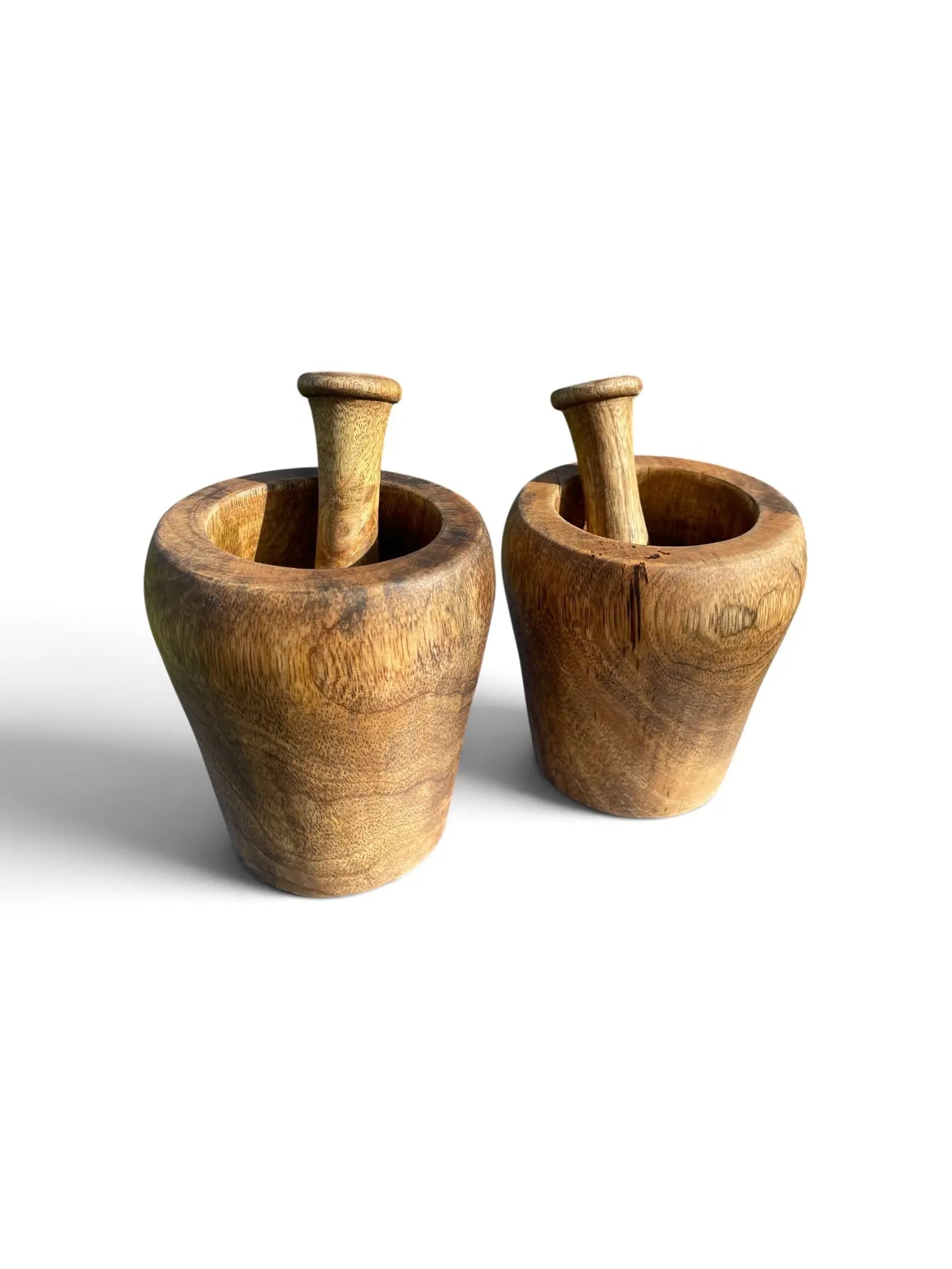 Morter i Mangotre Ø11 cm med pistill