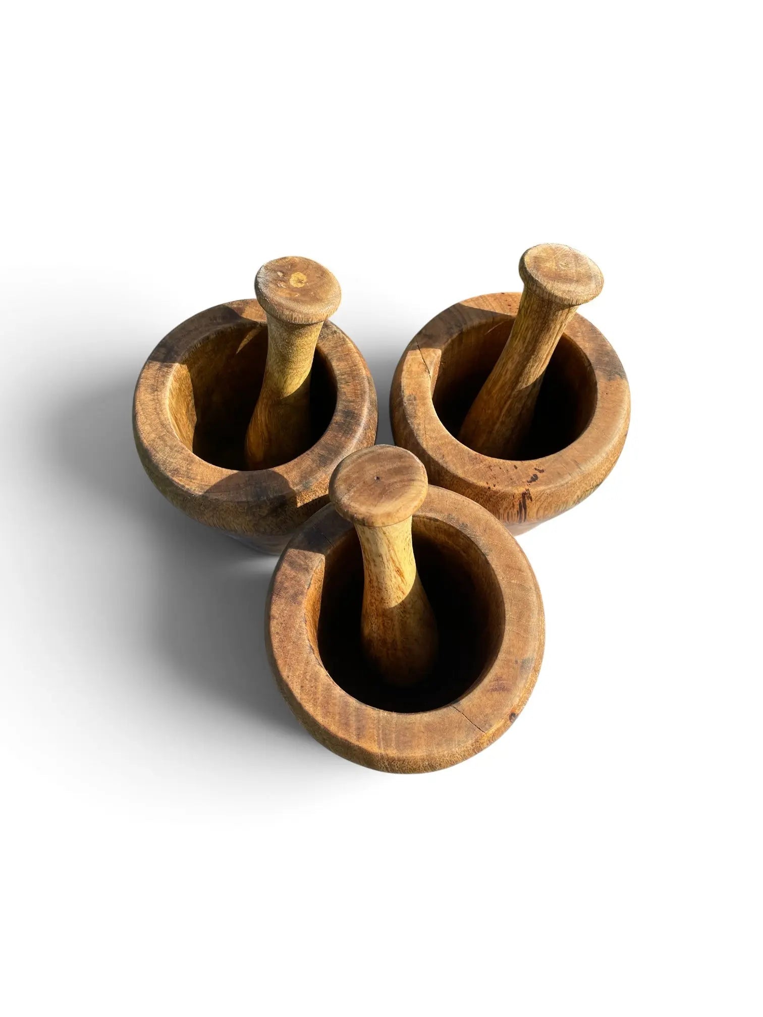 Morter i Mangotre Ø11 cm med pistill