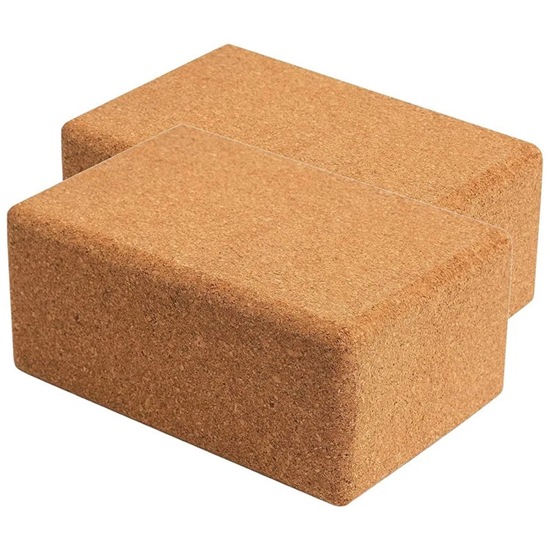 Yogablokk av kork