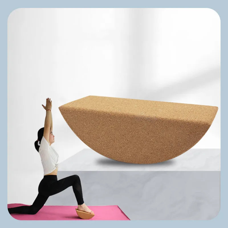 Yogablokk av kork