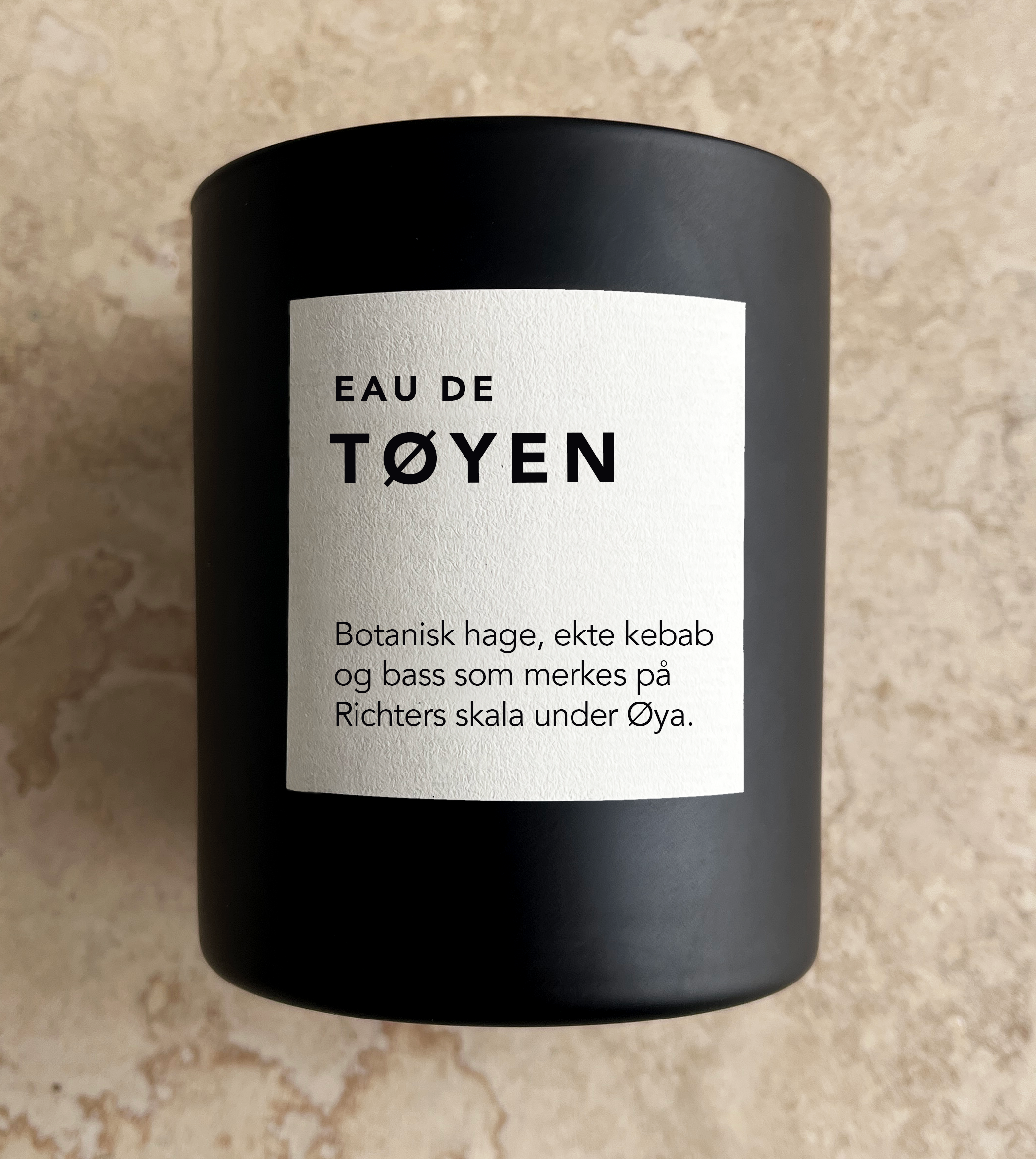 Eau de Tøyen duftlys