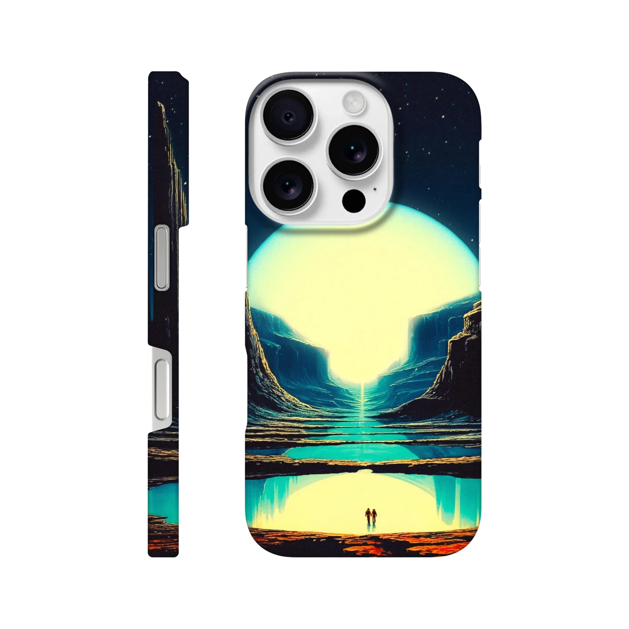 Never Lost With You iPhone Case