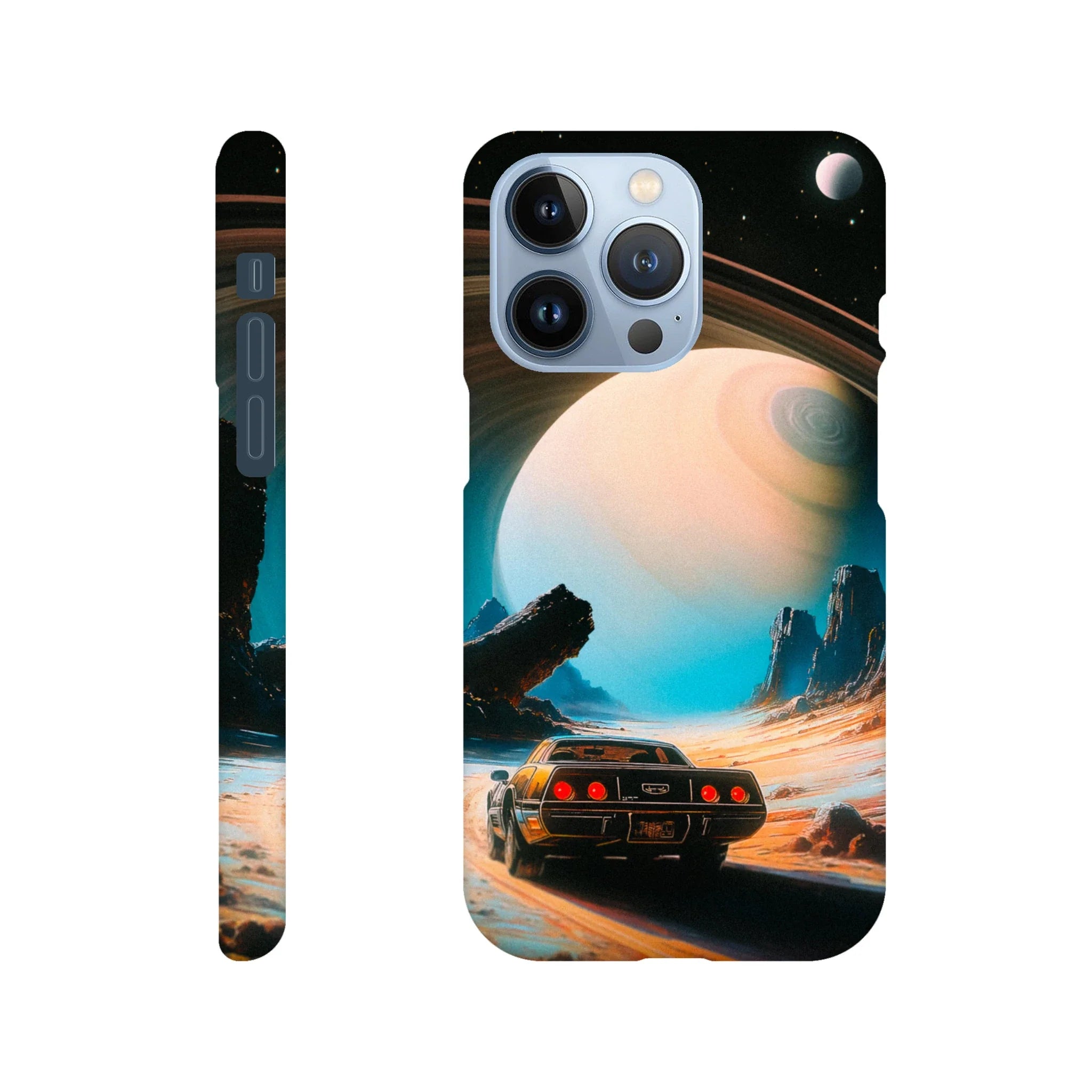 Space Race iPhone Case