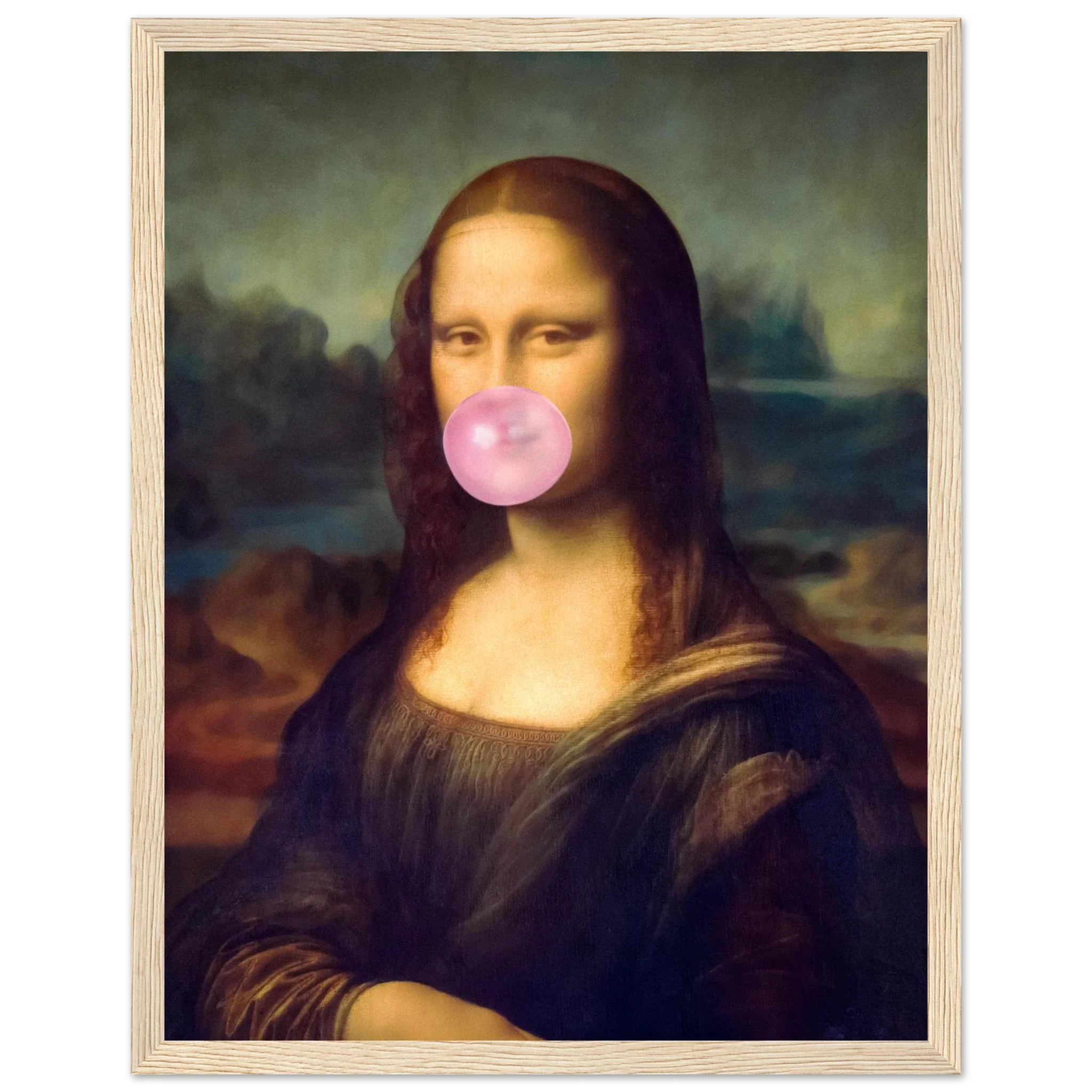 Mona Lisa Bubble Gum