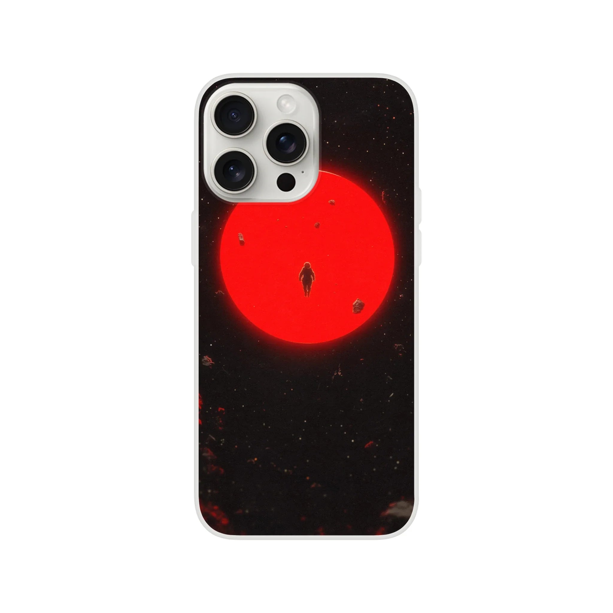 Red Moon iPhone Case