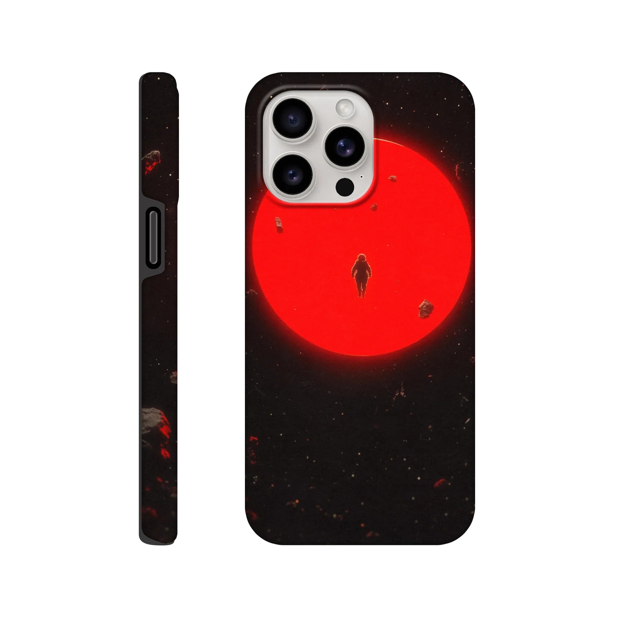 Red Moon iPhone Case
