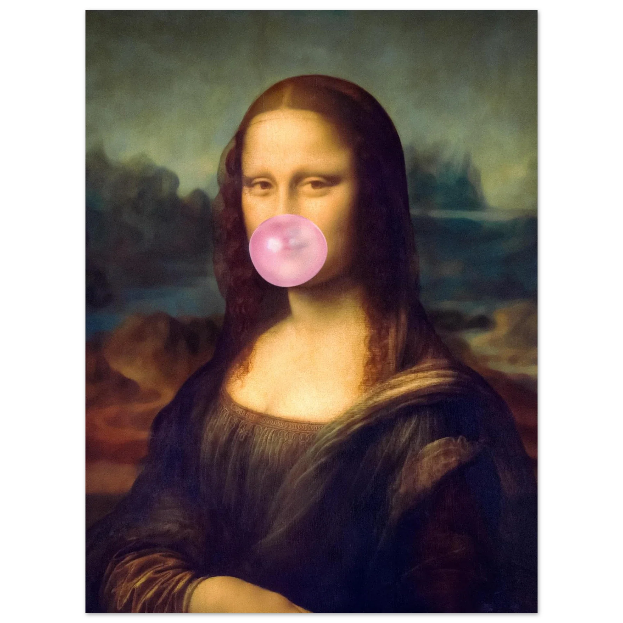 Mona Lisa Bubble Gum