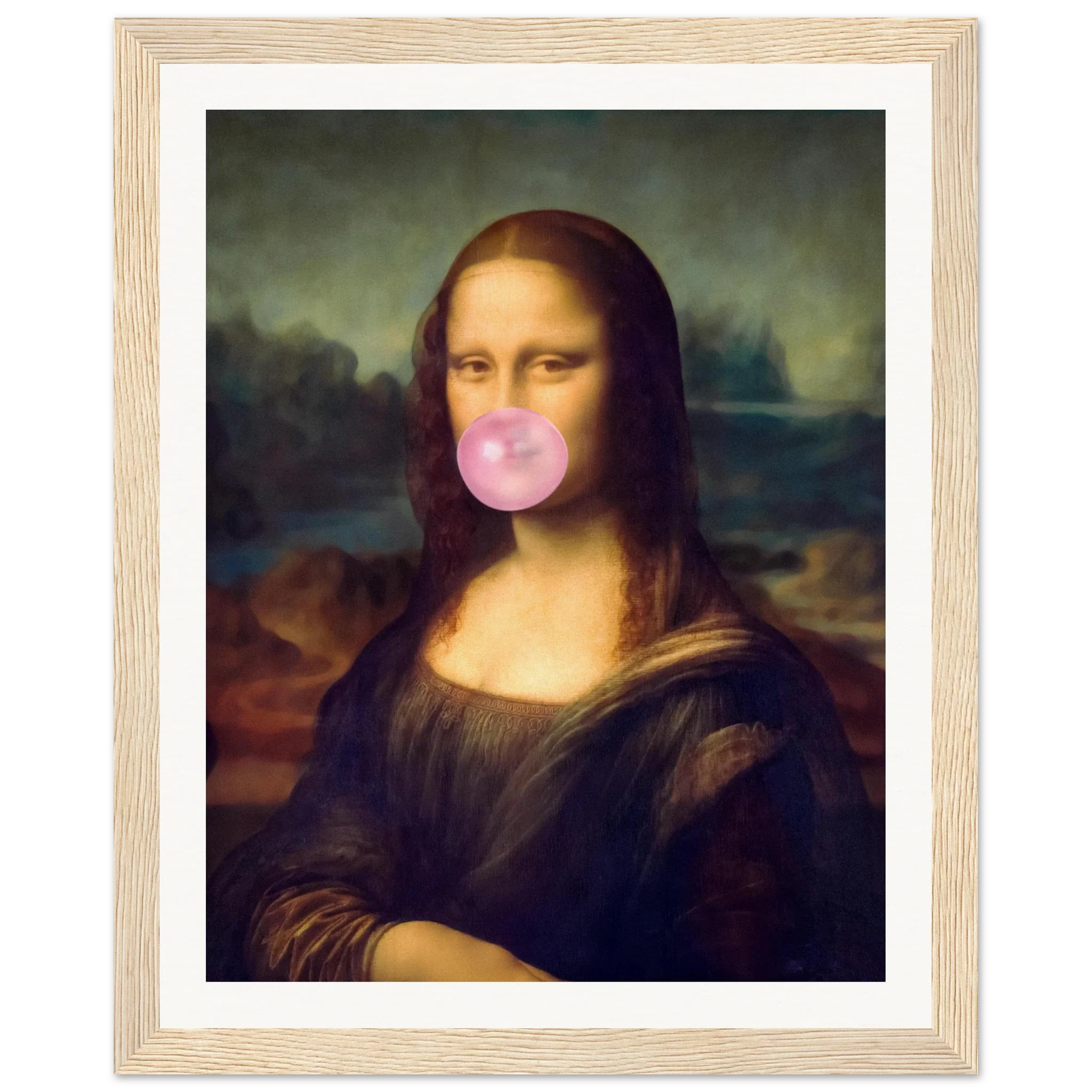 Mona Lisa Bubble Gum