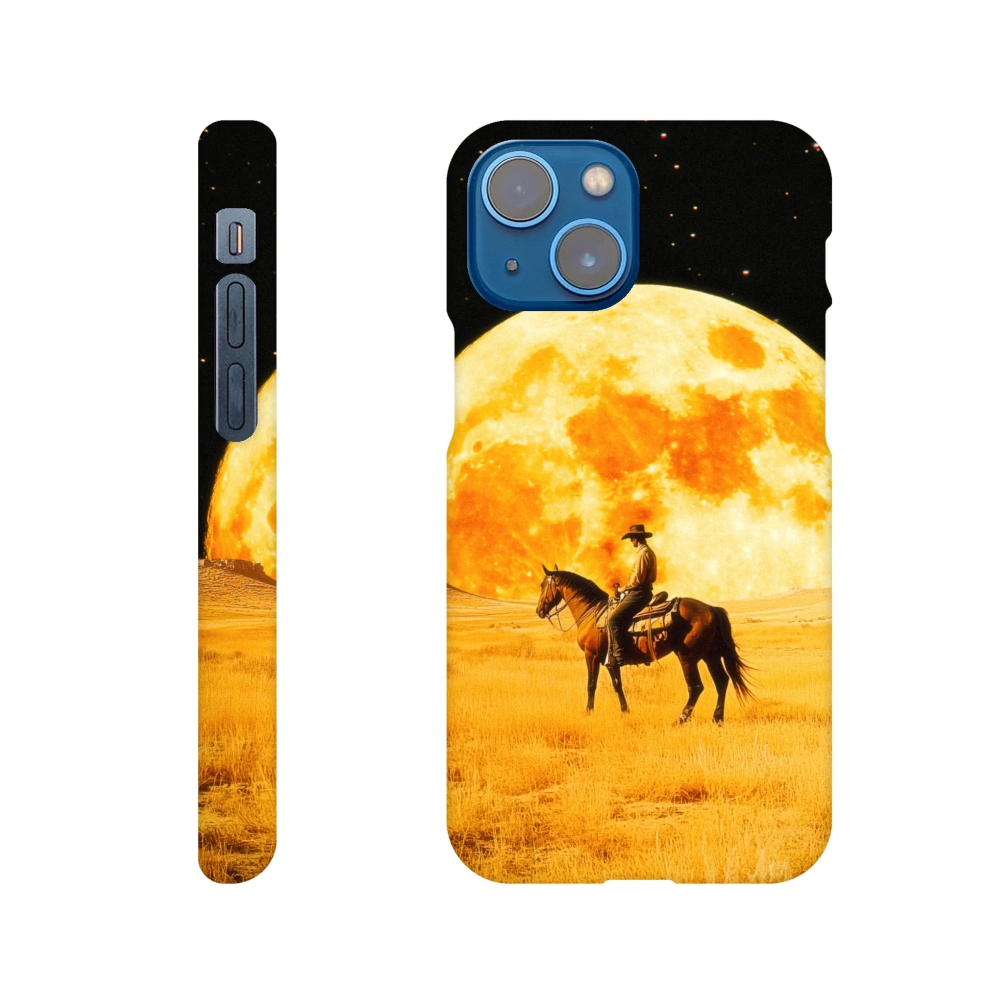 Lunar Cowboy iPhone Case