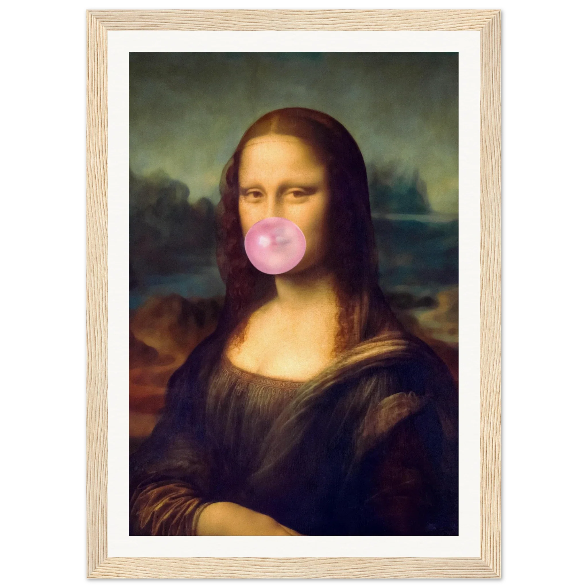 Mona Lisa Bubble Gum