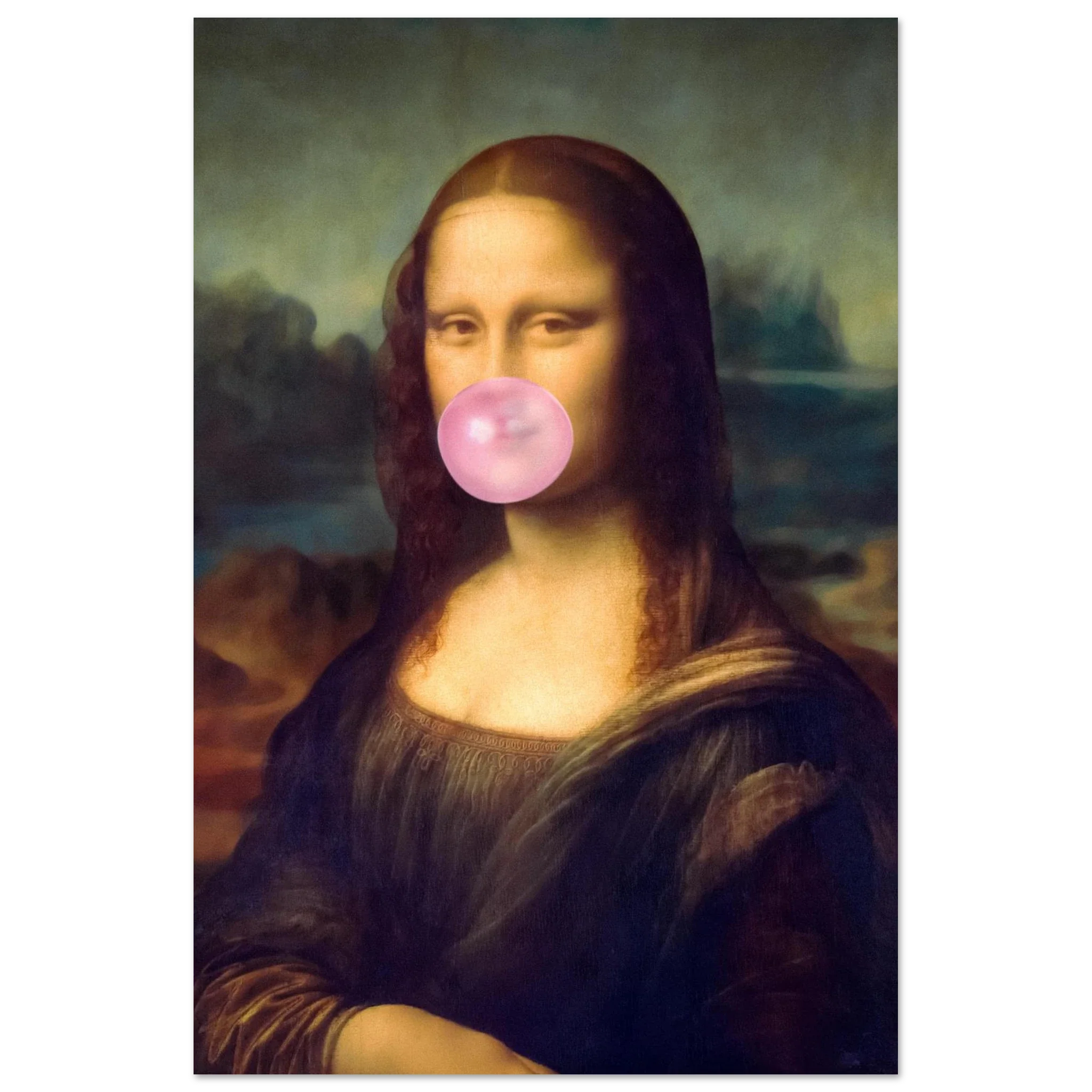 Mona Lisa Bubble Gum