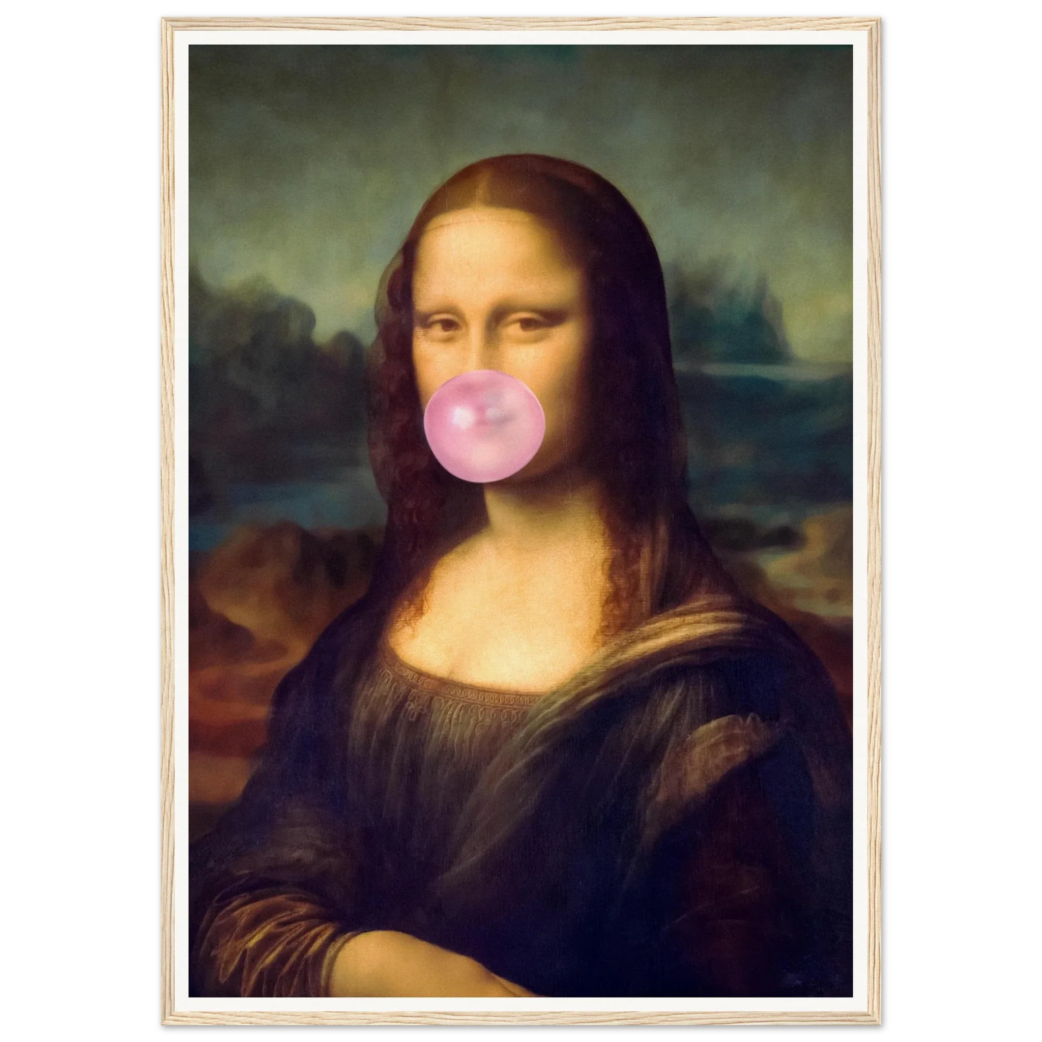 Mona Lisa Bubble Gum