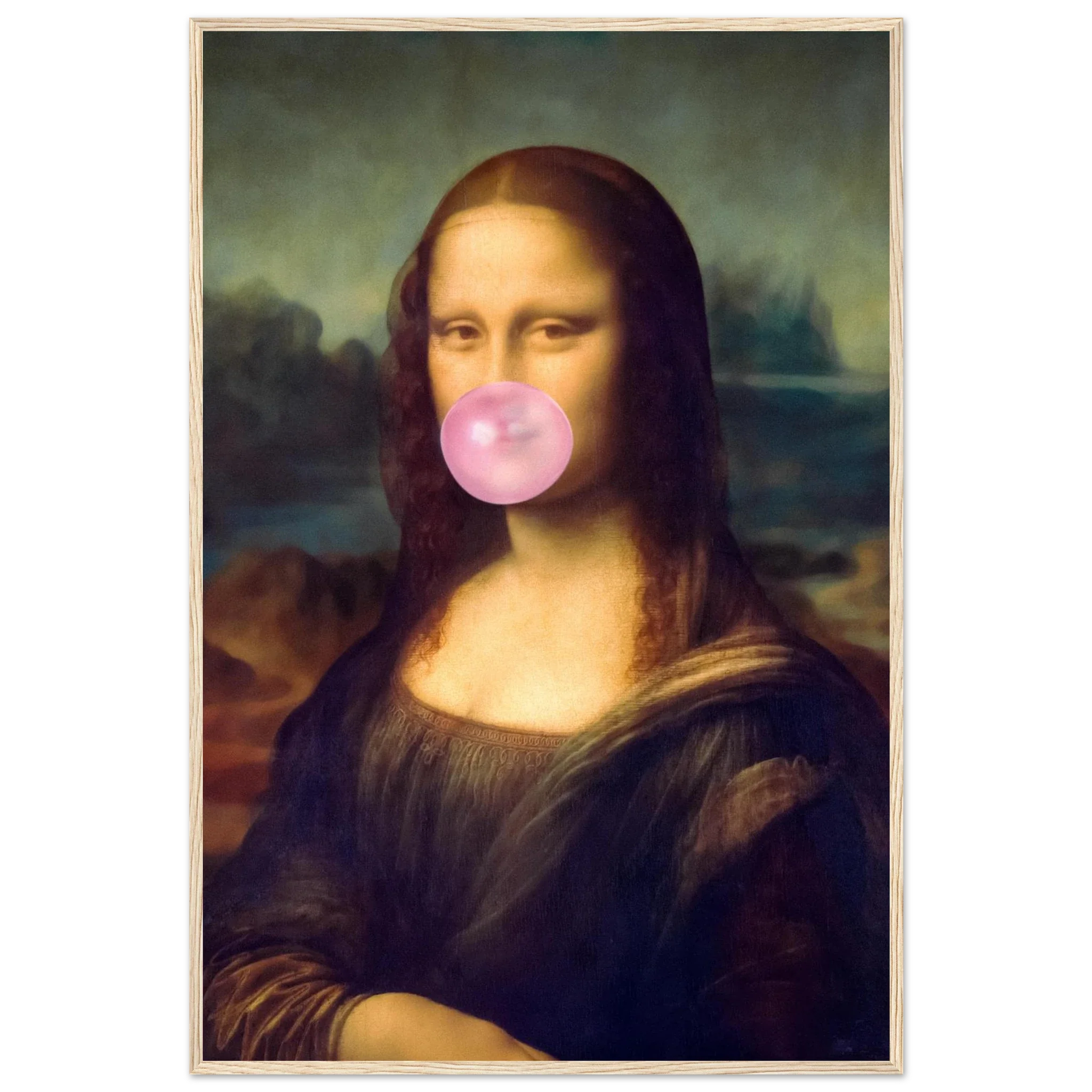 Mona Lisa Bubble Gum
