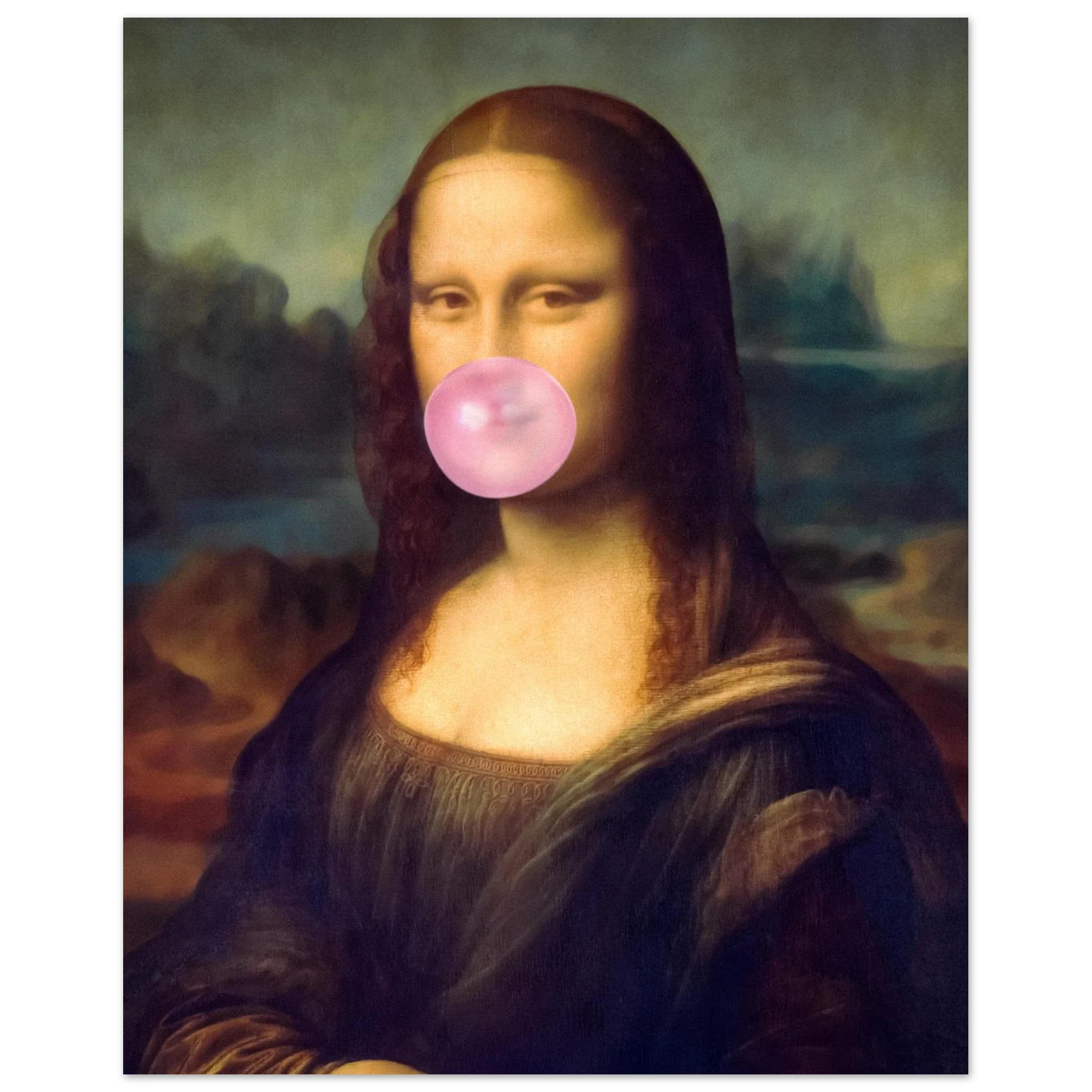 Mona Lisa Bubble Gum