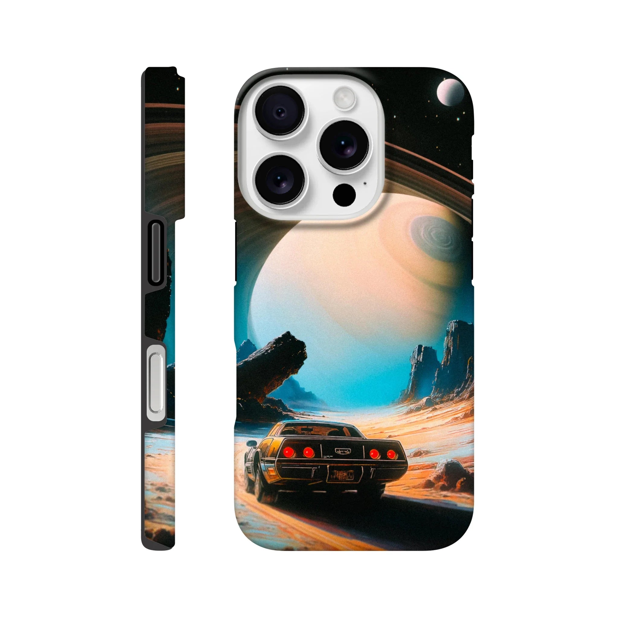 Space Race iPhone Case