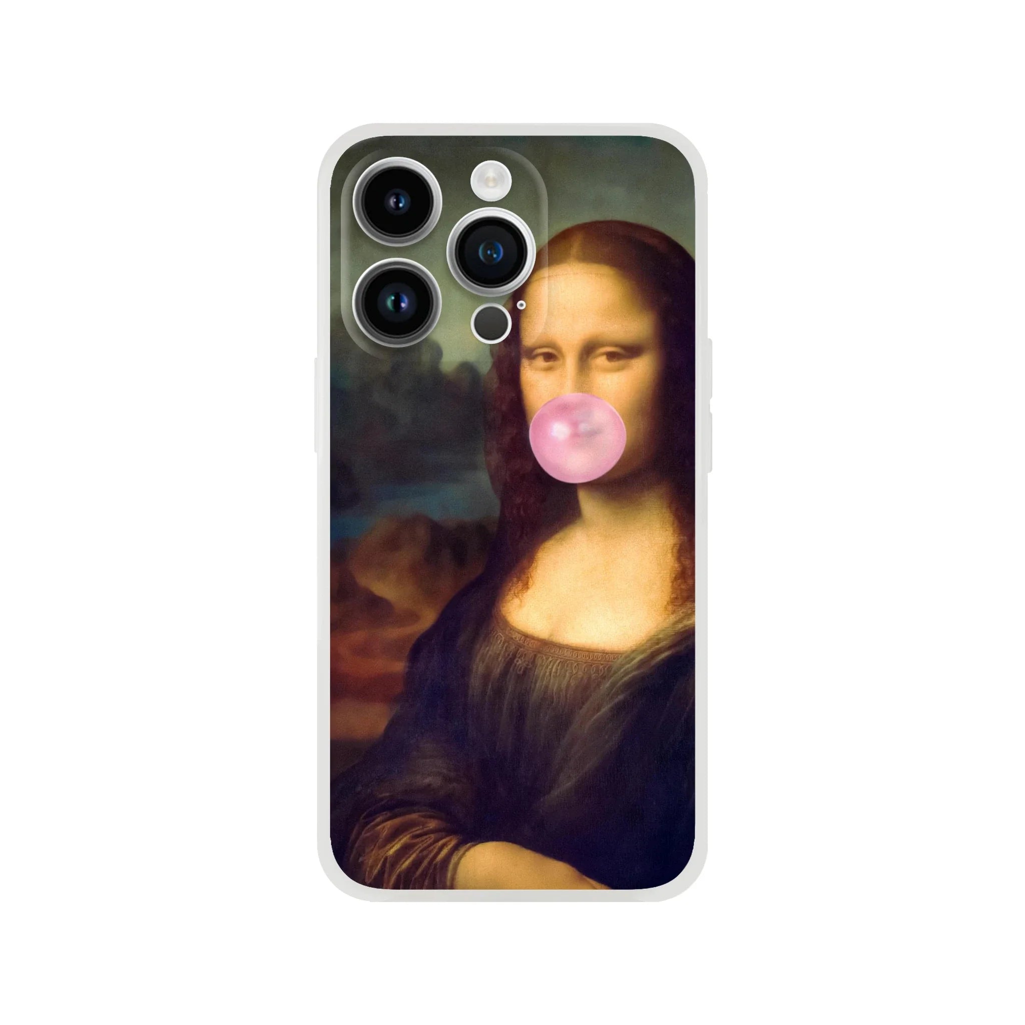 Mona Lisa Bubble Gum iPhone Case