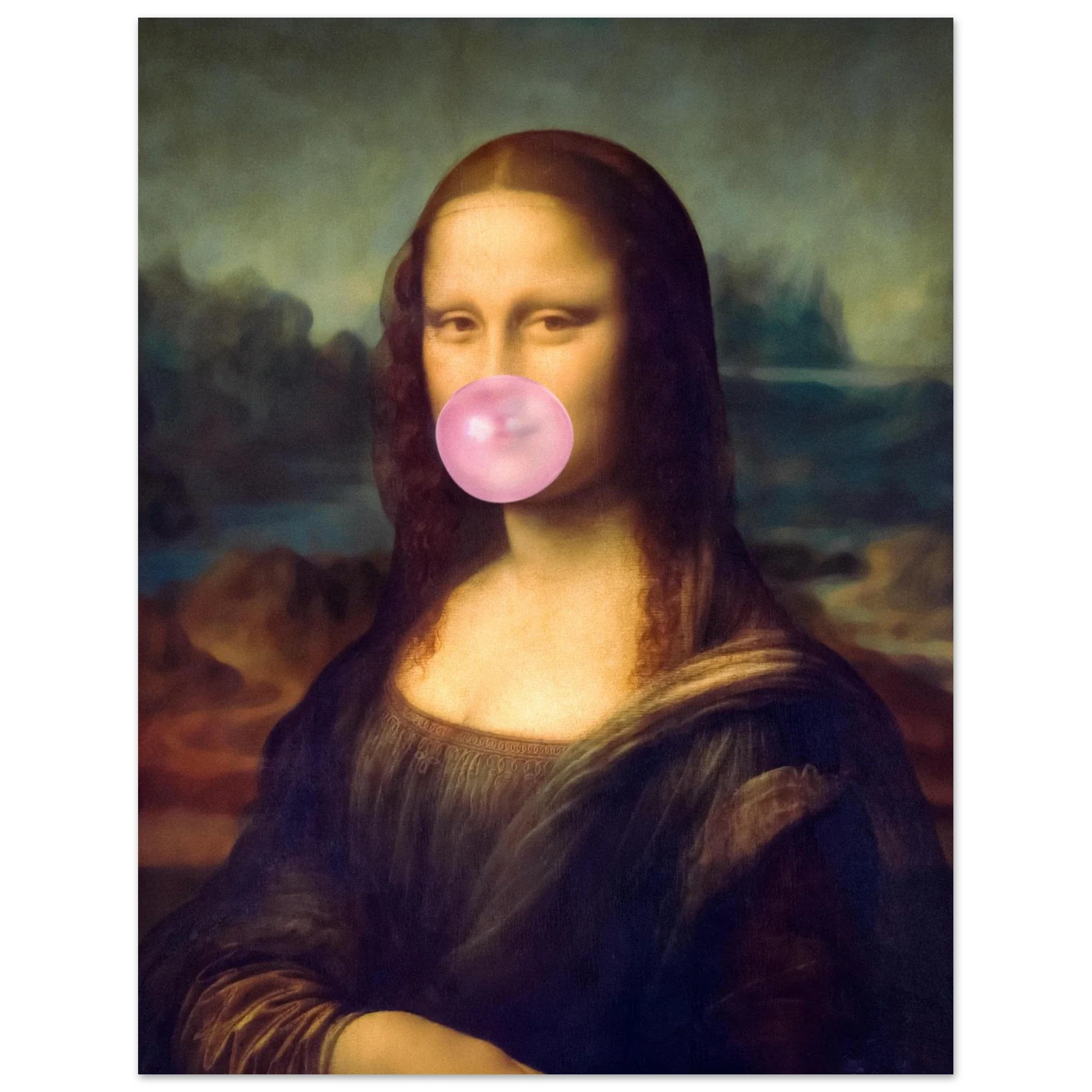 Mona Lisa Bubble Gum
