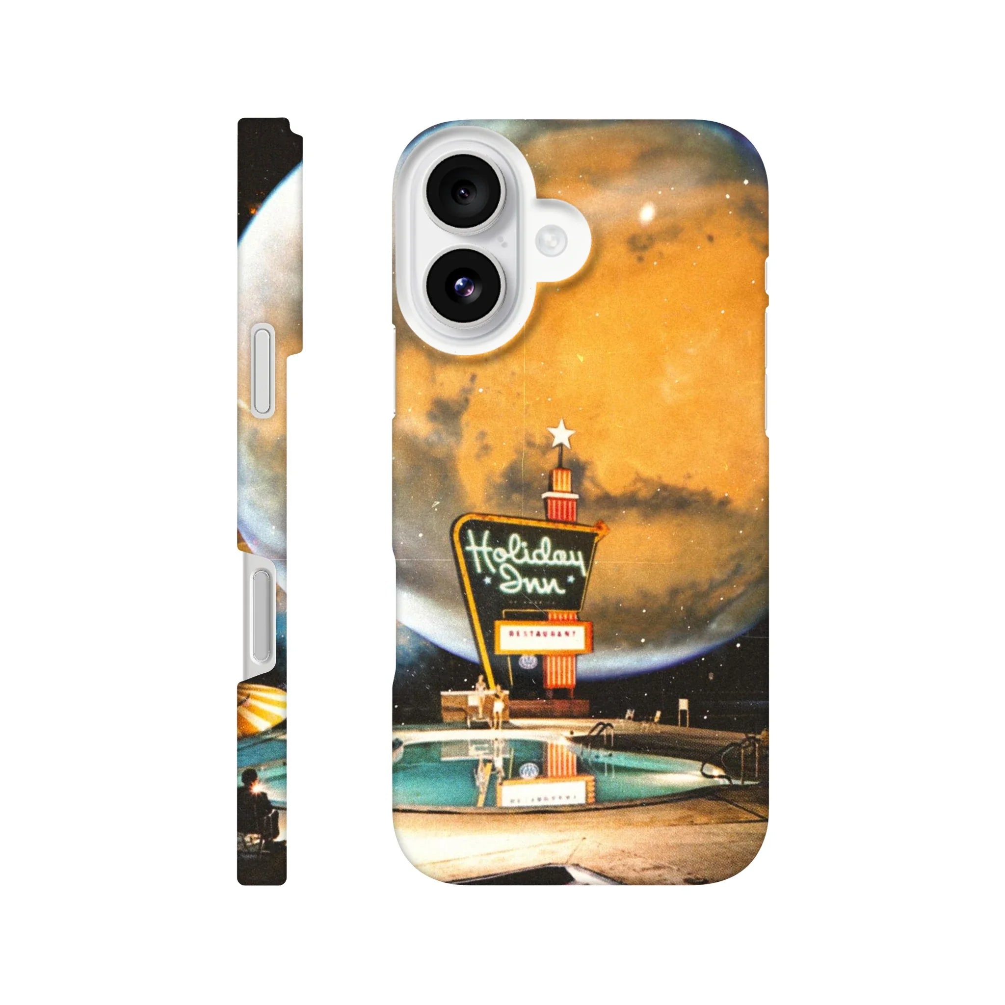 Space Hotel iPhone Case
