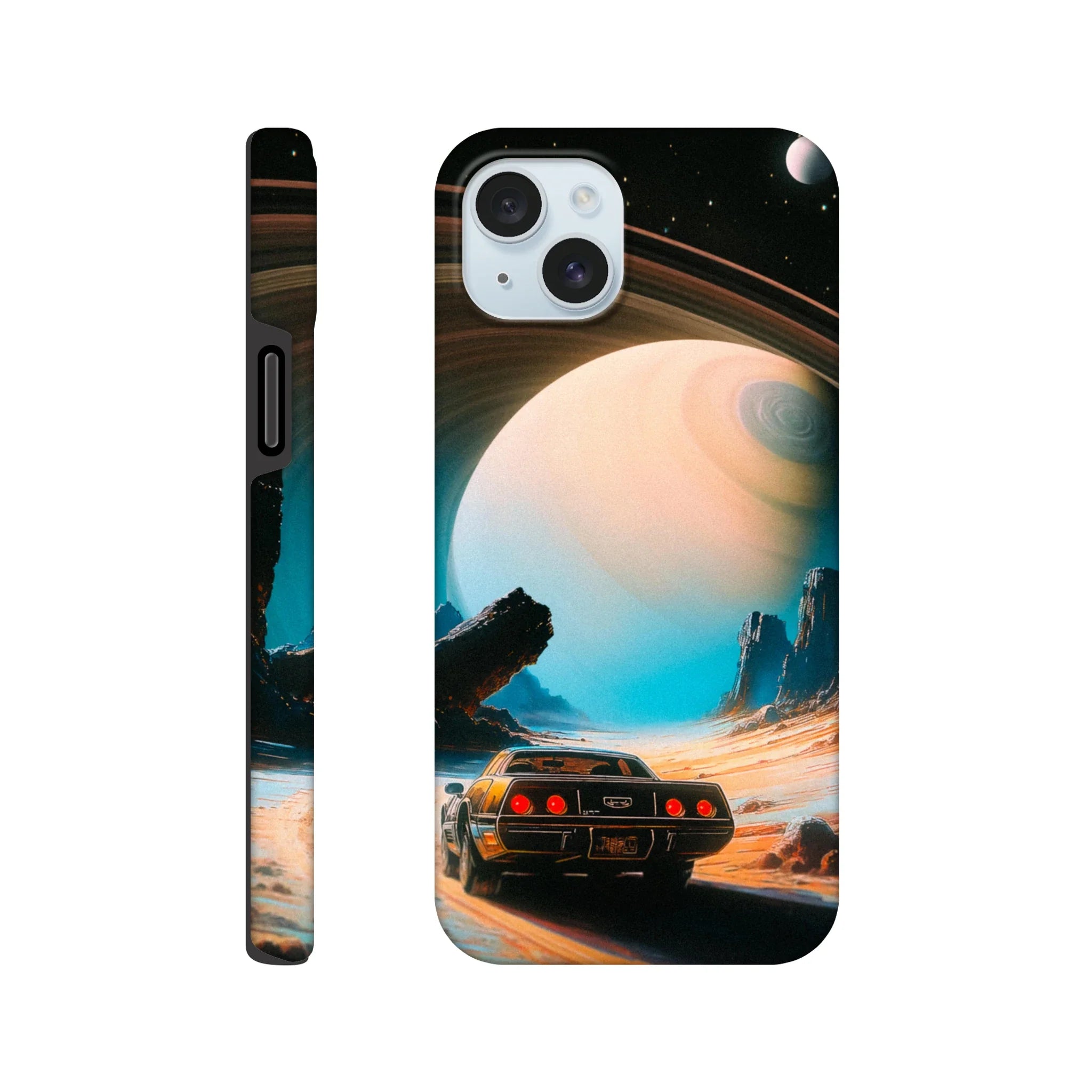 Space Race iPhone Case