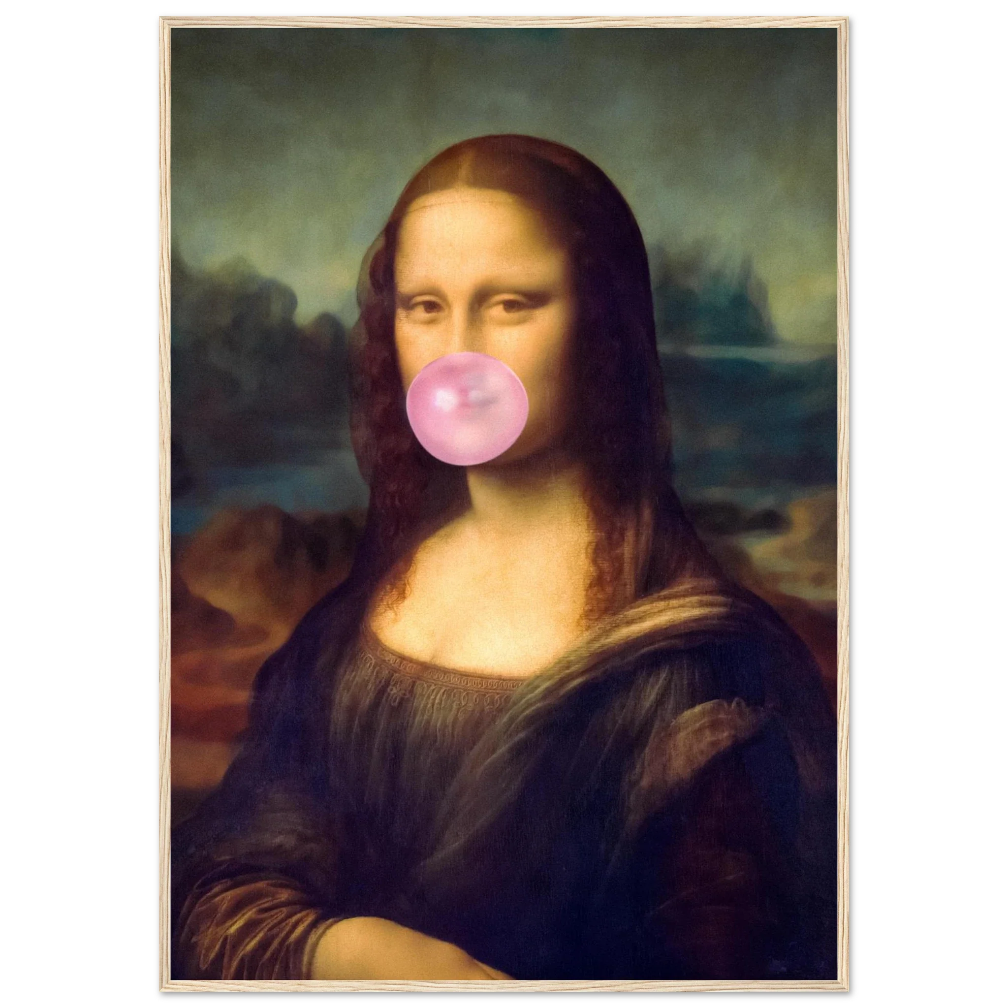 Mona Lisa Bubble Gum