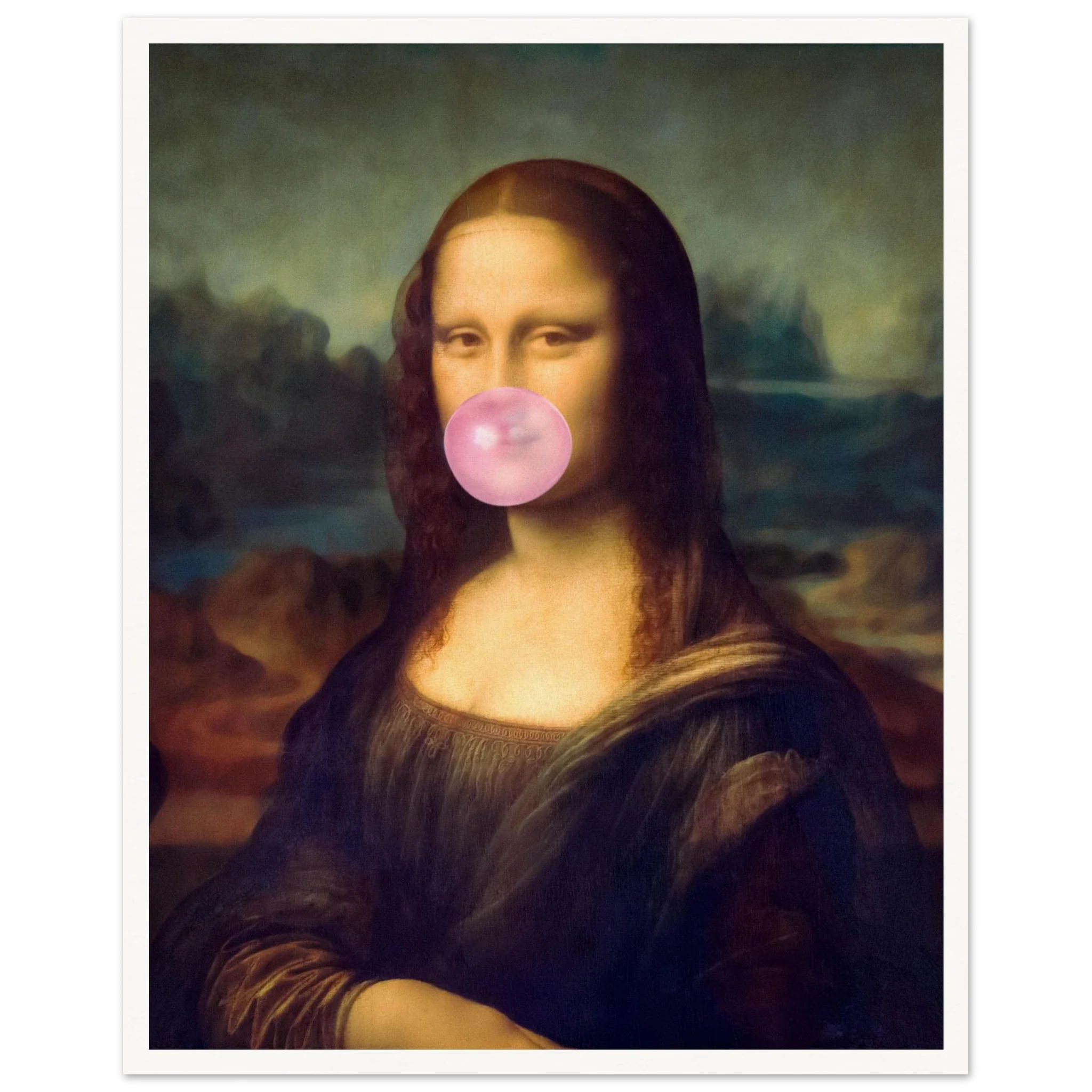Mona Lisa Bubble Gum