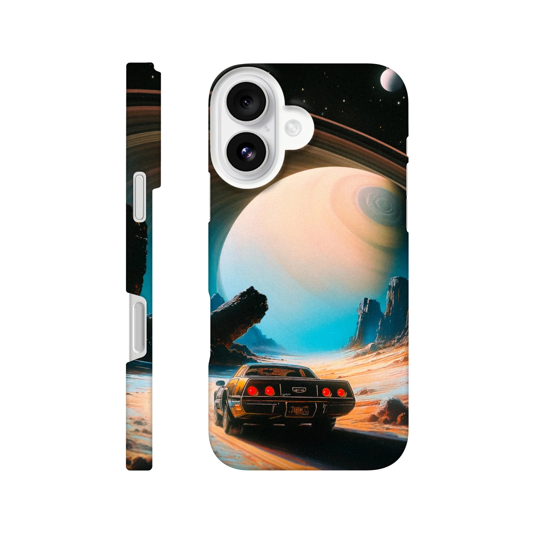 Space Race iPhone Case