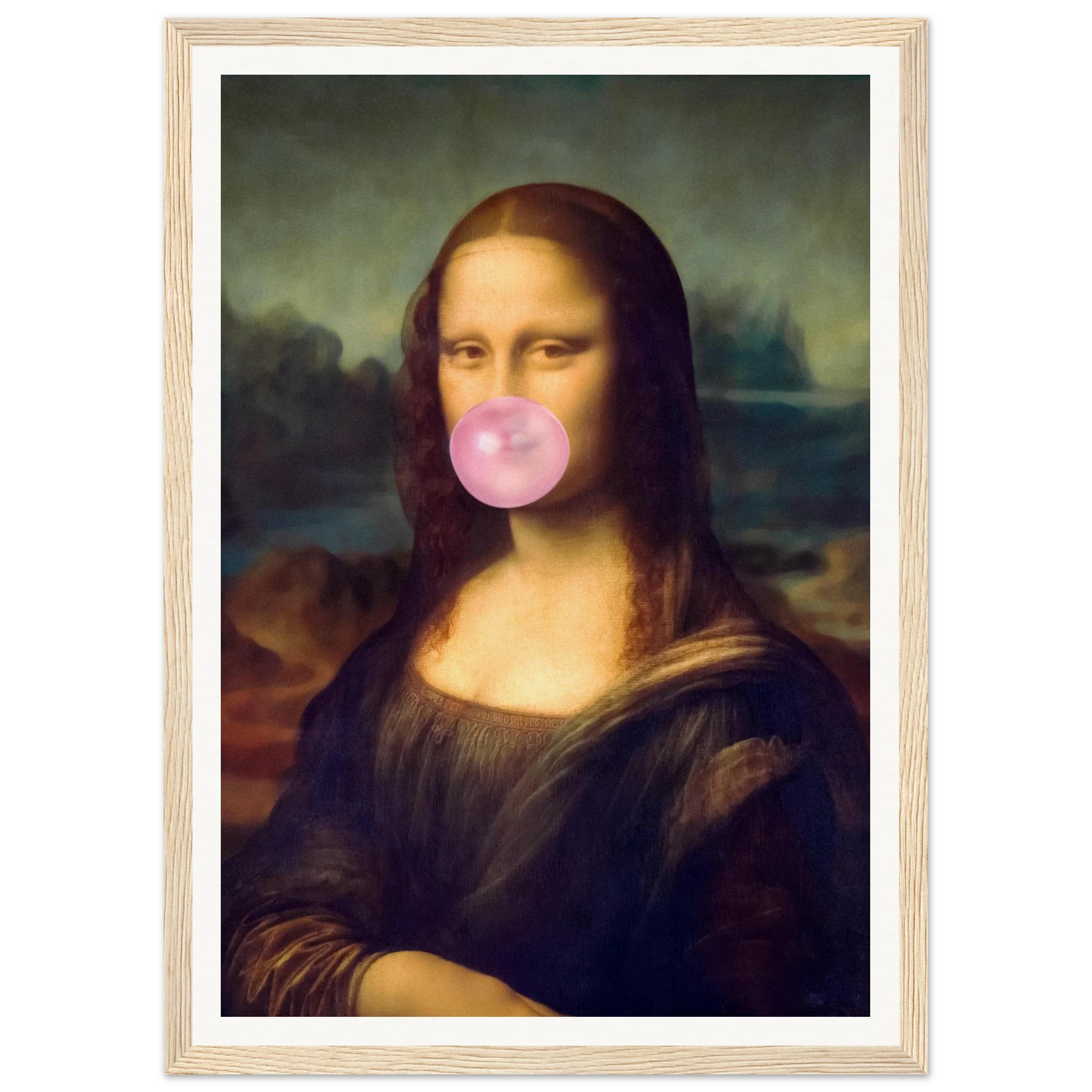 Mona Lisa Bubble Gum