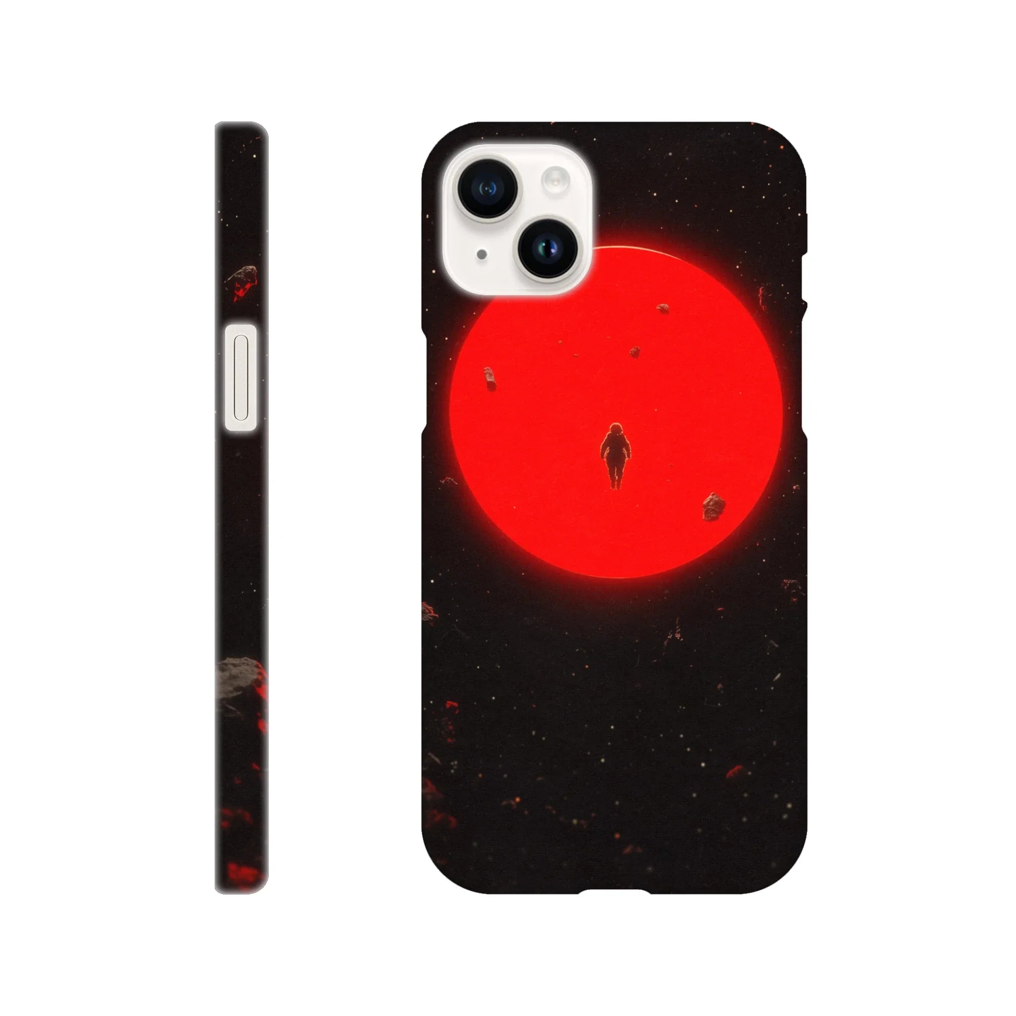 Red Moon iPhone Case