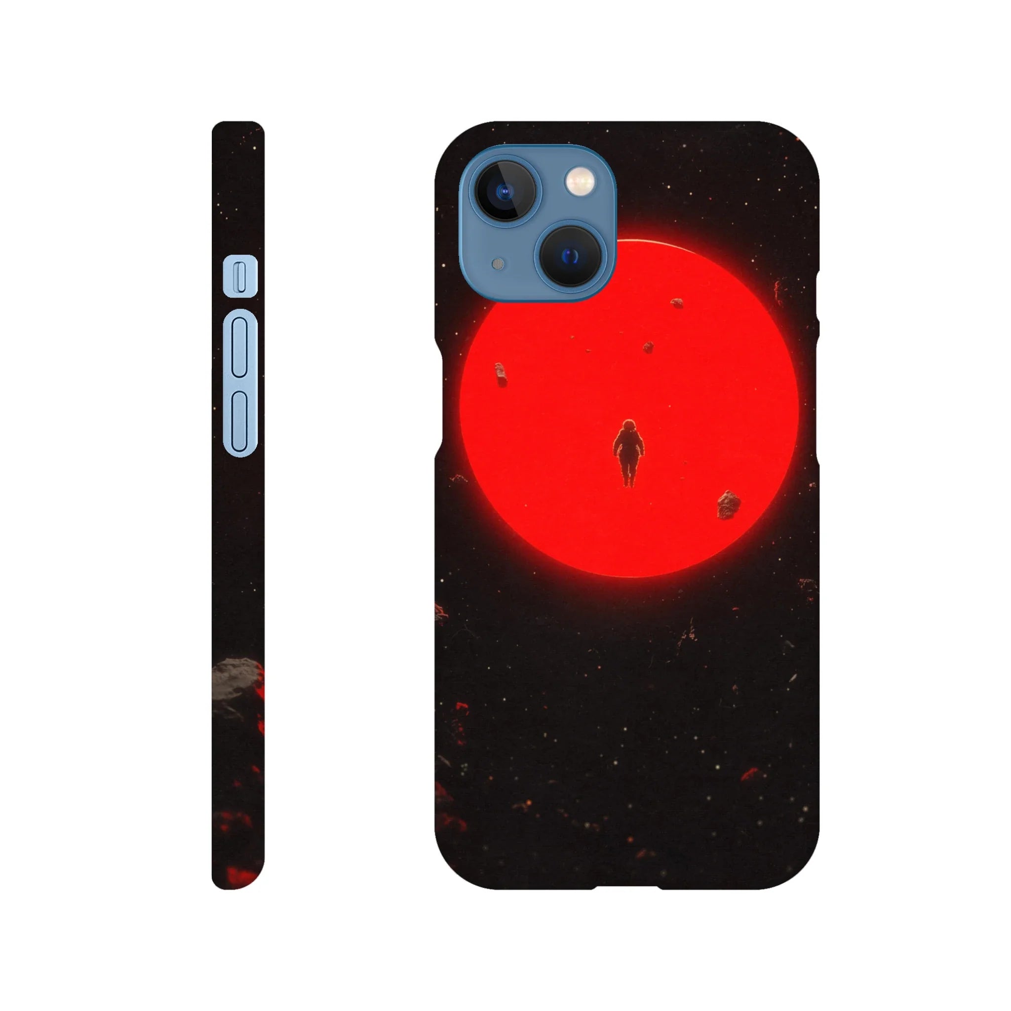 Red Moon iPhone Case