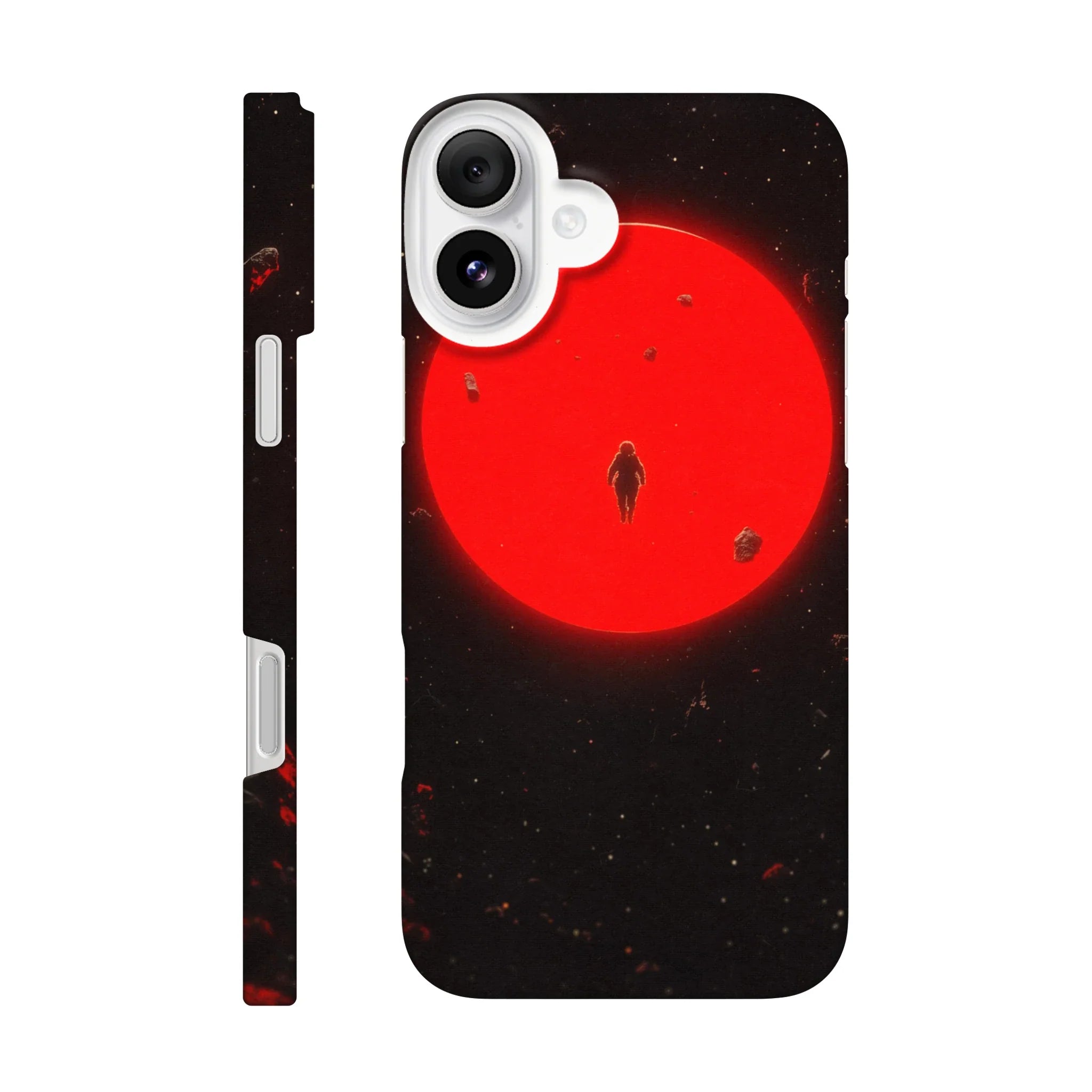 Red Moon iPhone Case