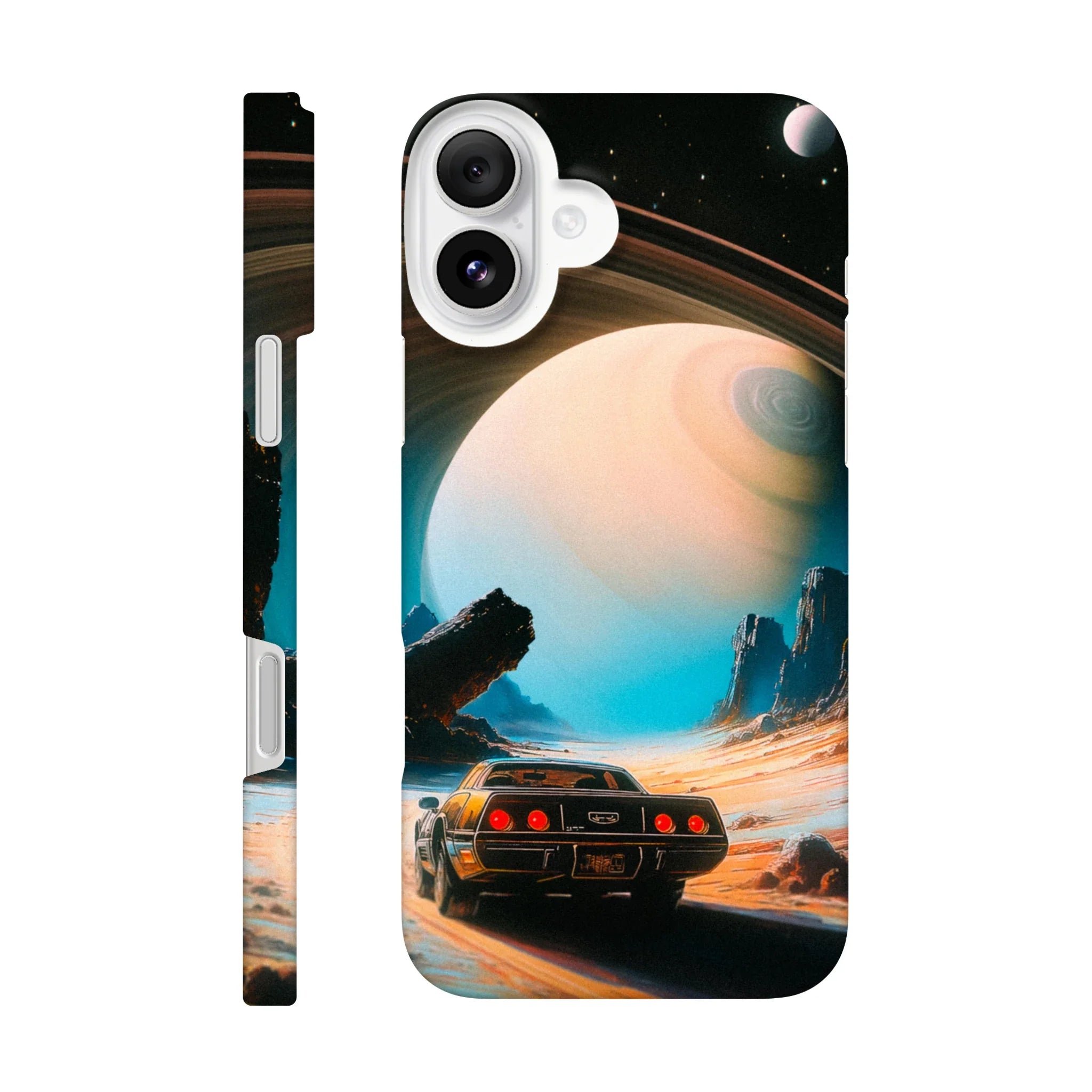 Space Race iPhone Case