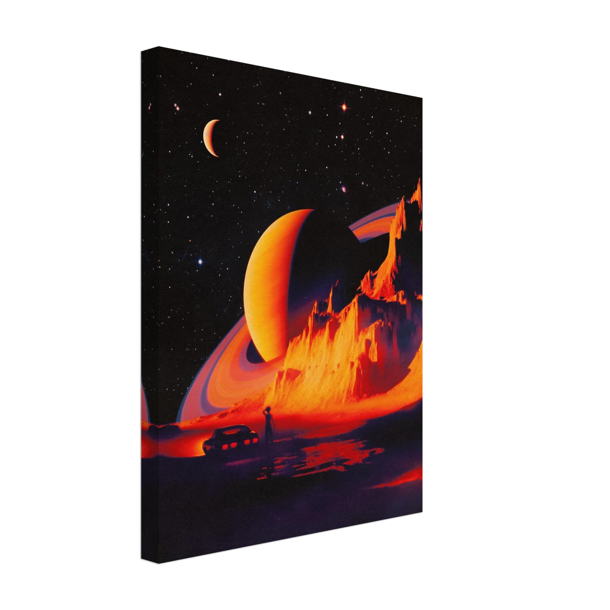 Alien Landscape Canvas